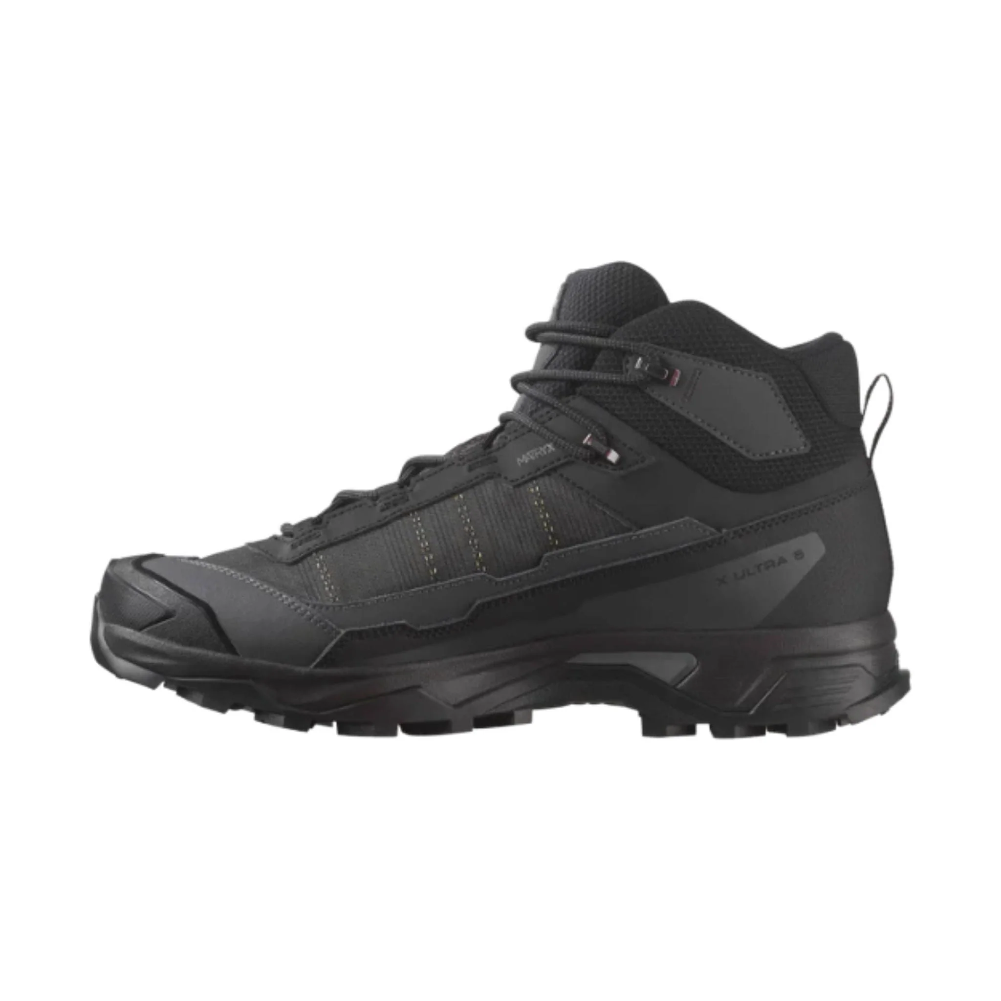 Salomon Men's X Ultra 5 Mid Gore Tex Hiking Boots - Black/Asphalt Castlerock - Image 2