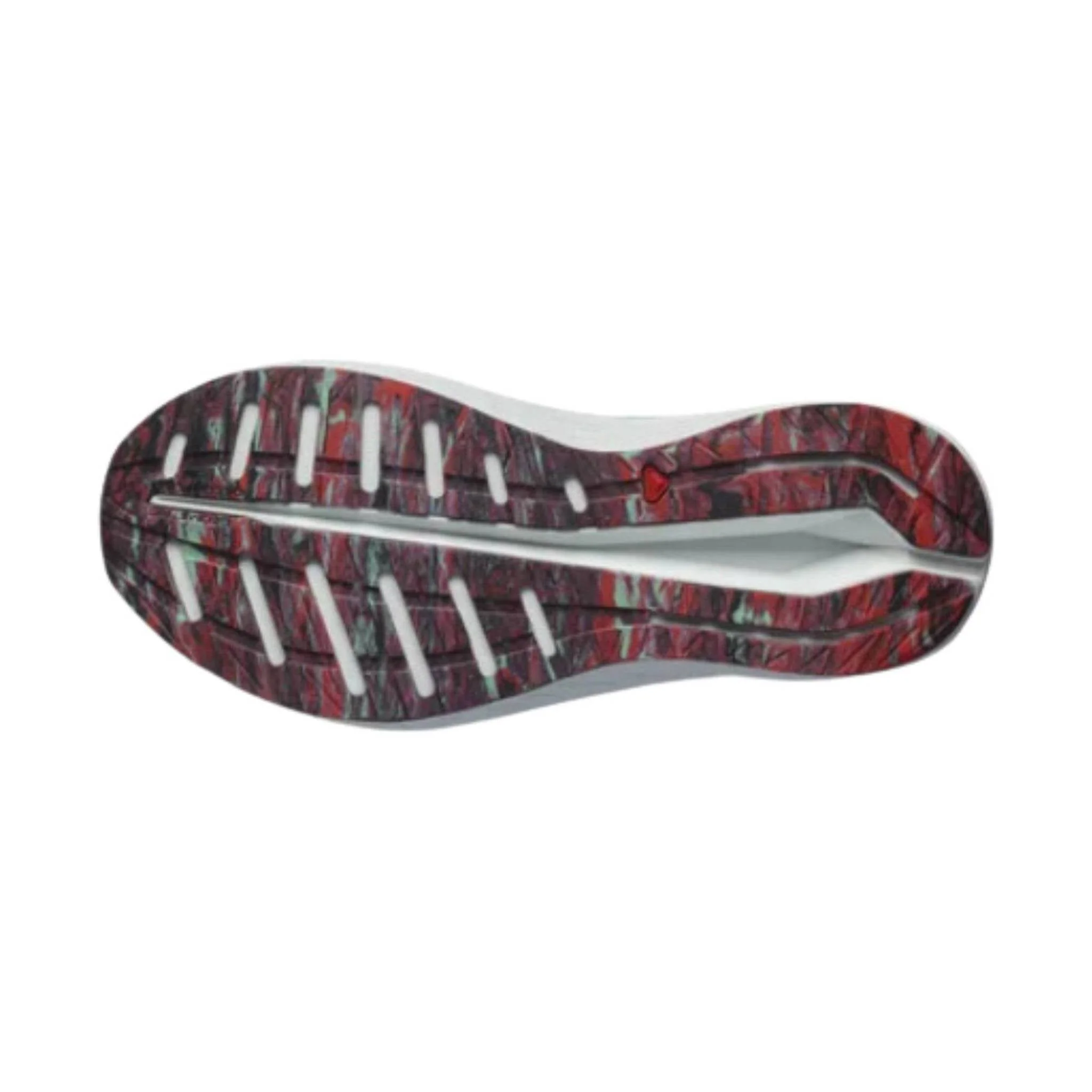 Salomon Women's Aero Volt Running Shoe - Yucca/White/Poppy Red - Image 5