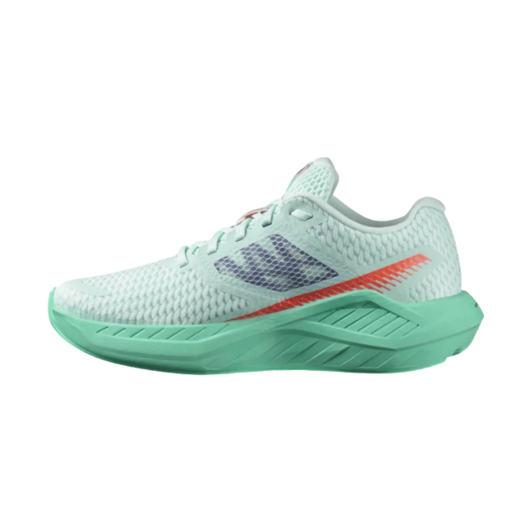 Salomon Women's DRX Defy Road Running Shoes - Bay/Cherry Tomato/Electric Green - Image 2