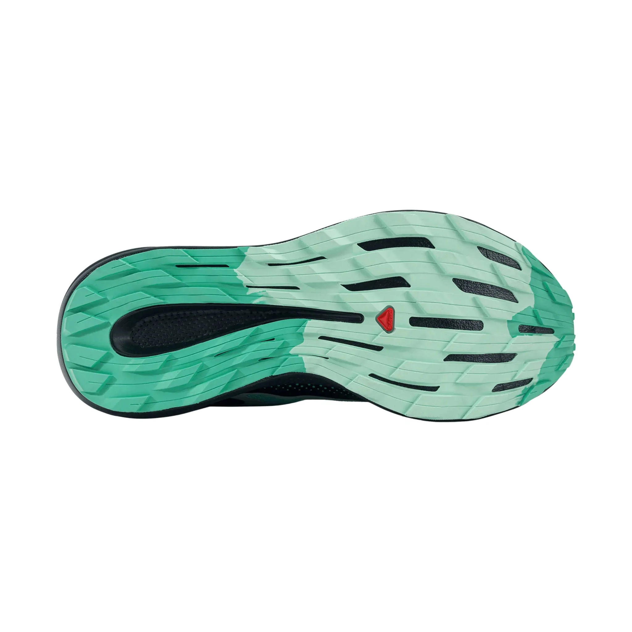 Salomon Women's Pulsar Trail Running Shoes - Blue Radiance/Carbon/Yucca - Image 5