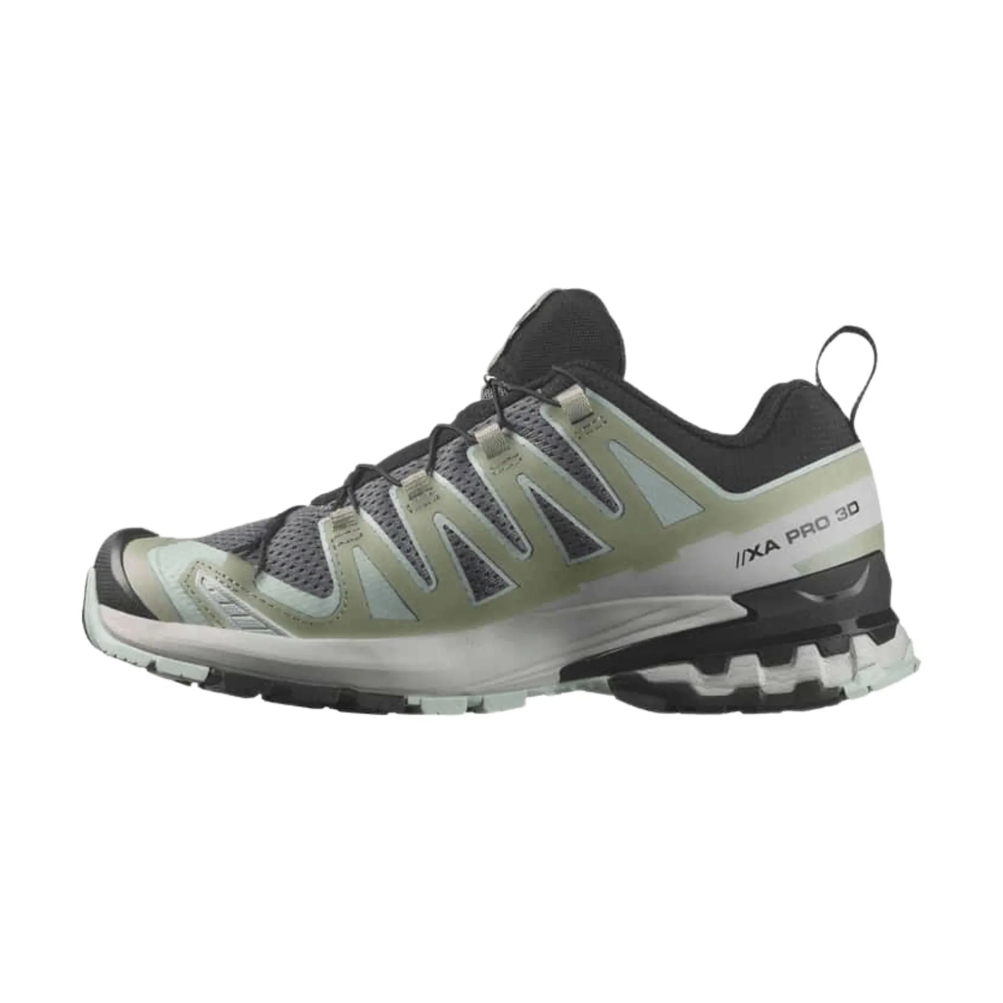 Salomon Women's XA Pro 3D V9 Trail Running Shoes - Quiet Shade/Lily Pad/Blue Haze - Image 3