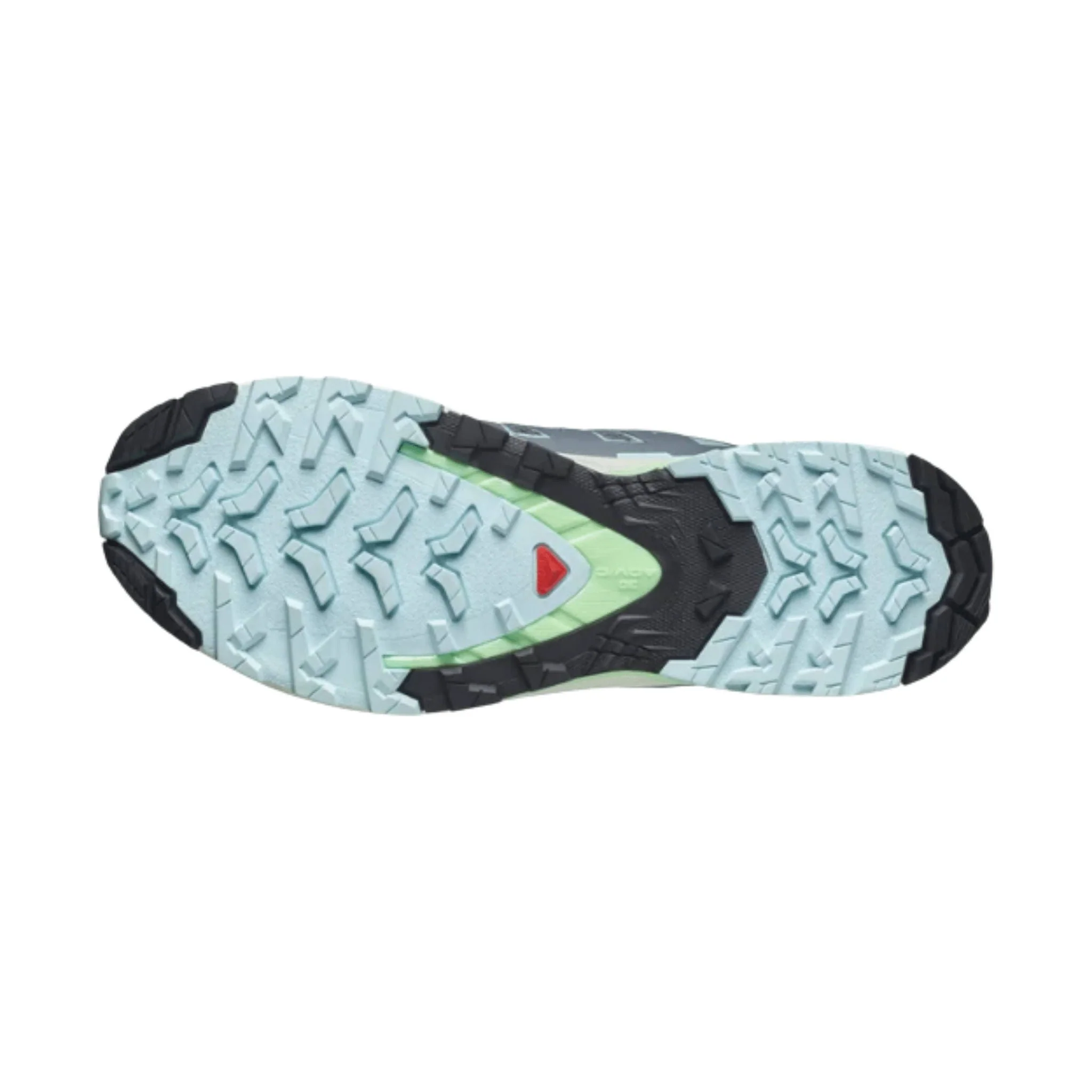 Salomon Women's XA Pro 3D V9 Trail Running Shoes - Turbulence/Iced Aqua/Patina Green - Image 5