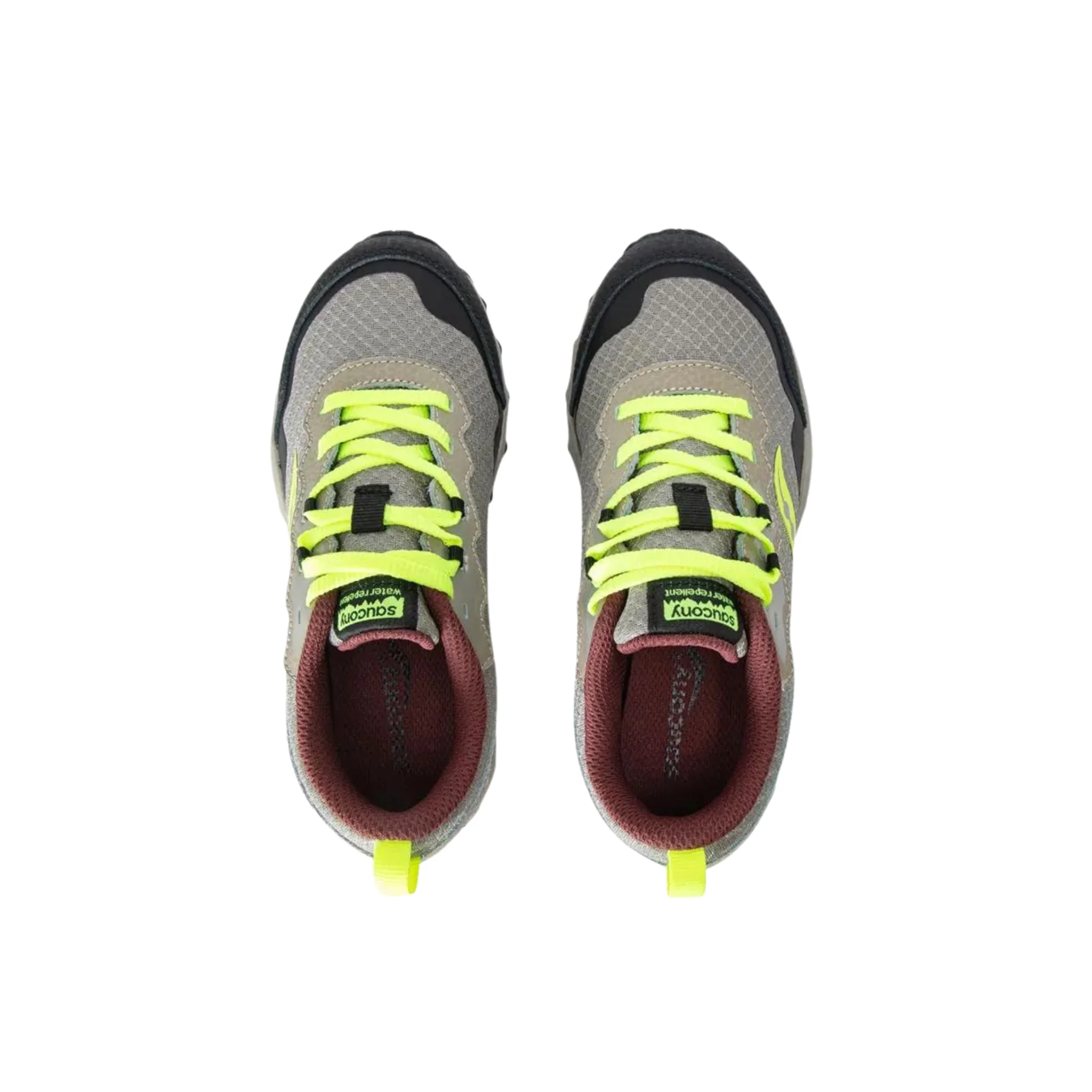 Saucony Kids' Peregrine Shield Shoes - Sand/Black - Image 3
