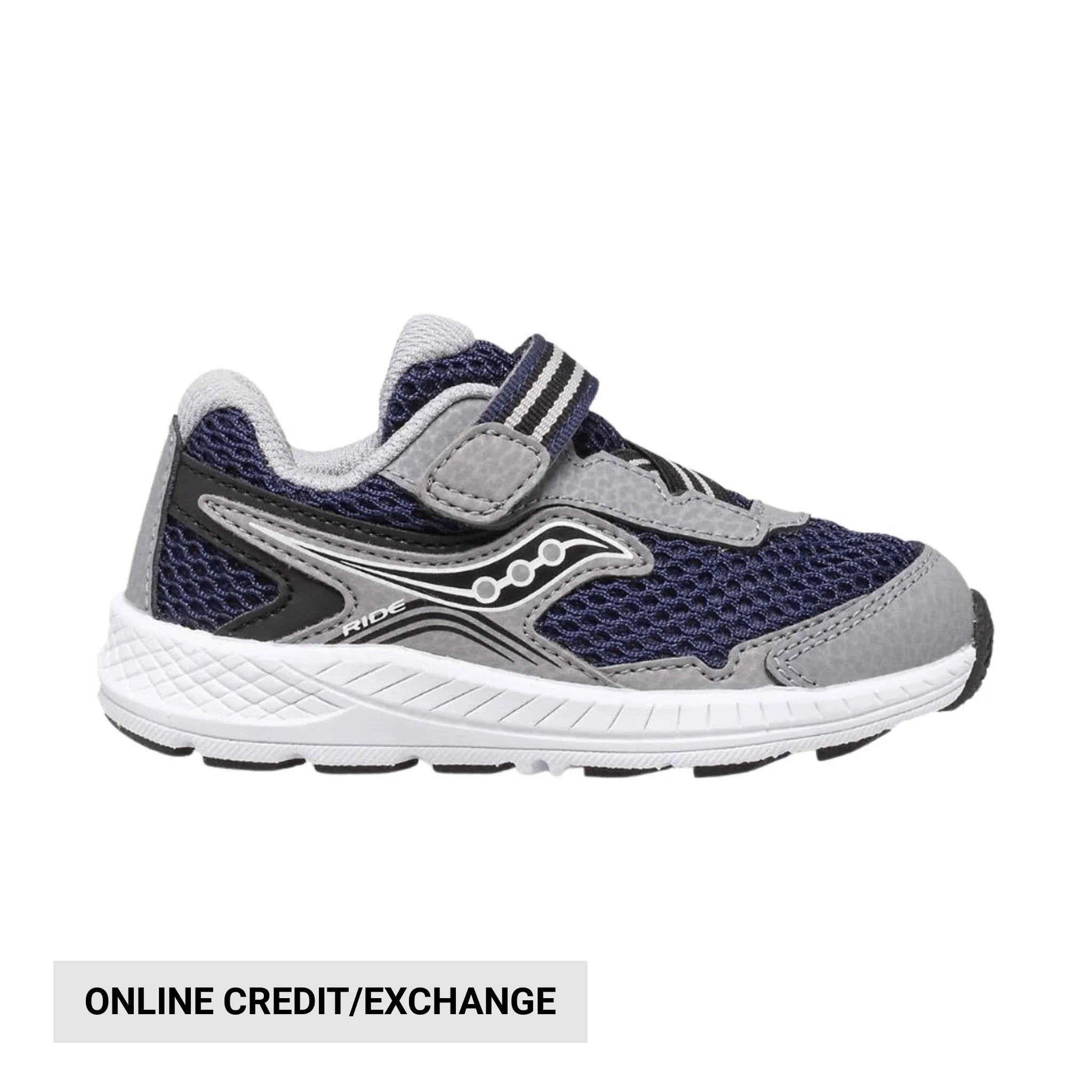 Saucony Kids' Ride 10 Jr Shoe - Navy/Grey