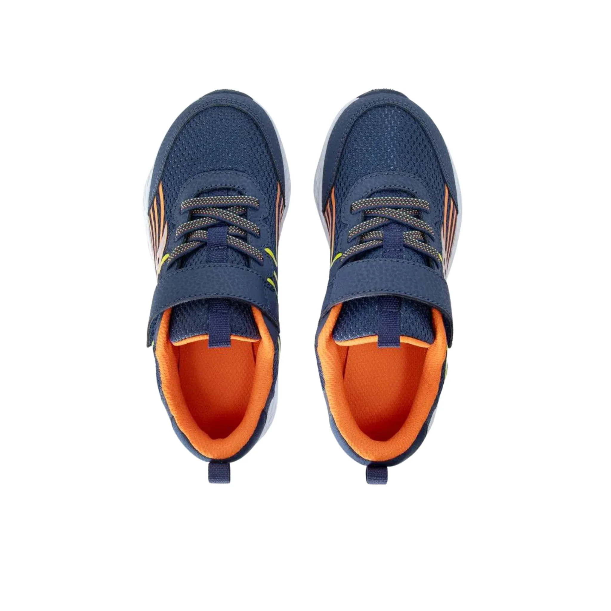 Saucony Kids' Wind 3.0 AC Shoes - Navy/Orange - Image 3