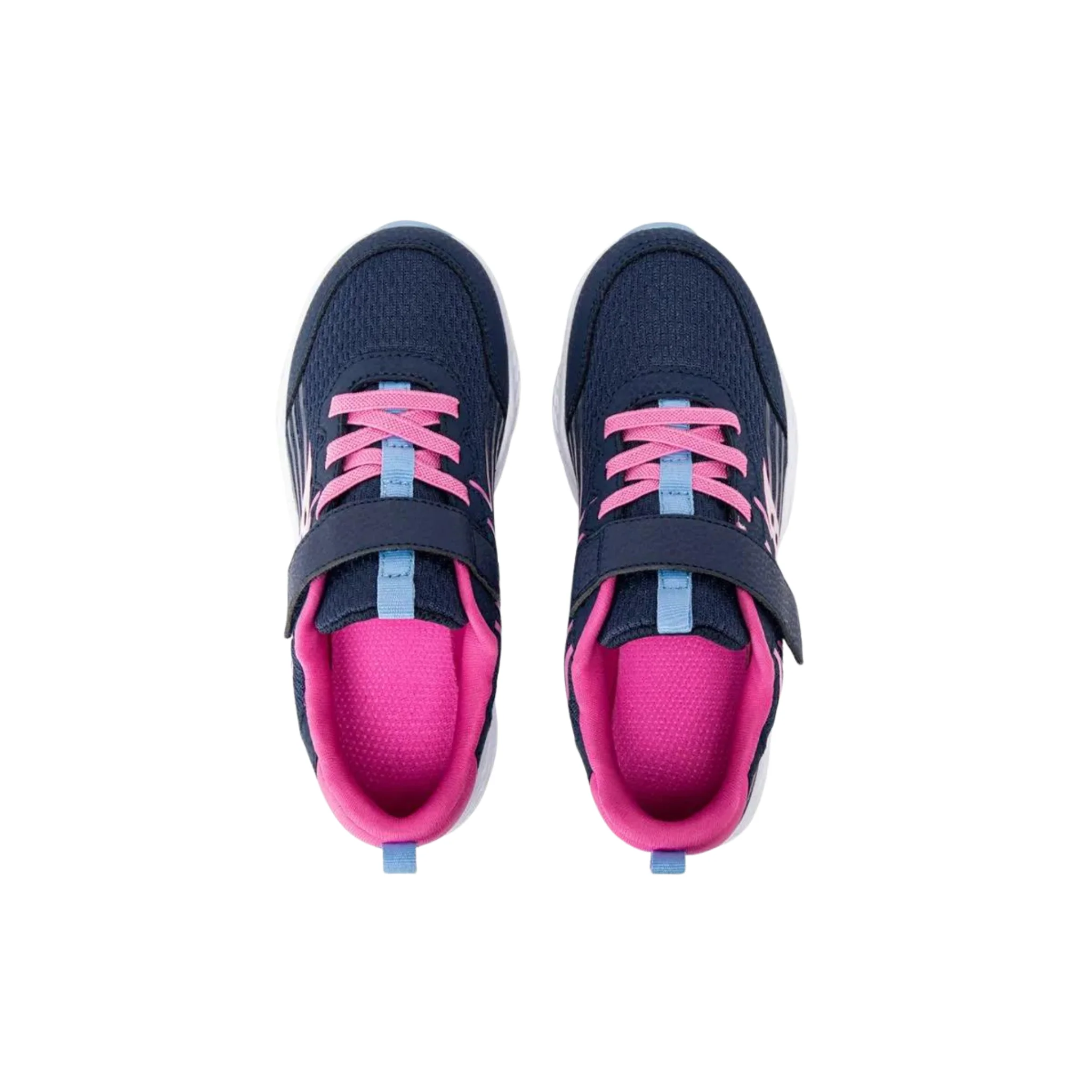 Saucony Kids' Wind 3.0 AC Shoes - Navy/Pink - Image 3
