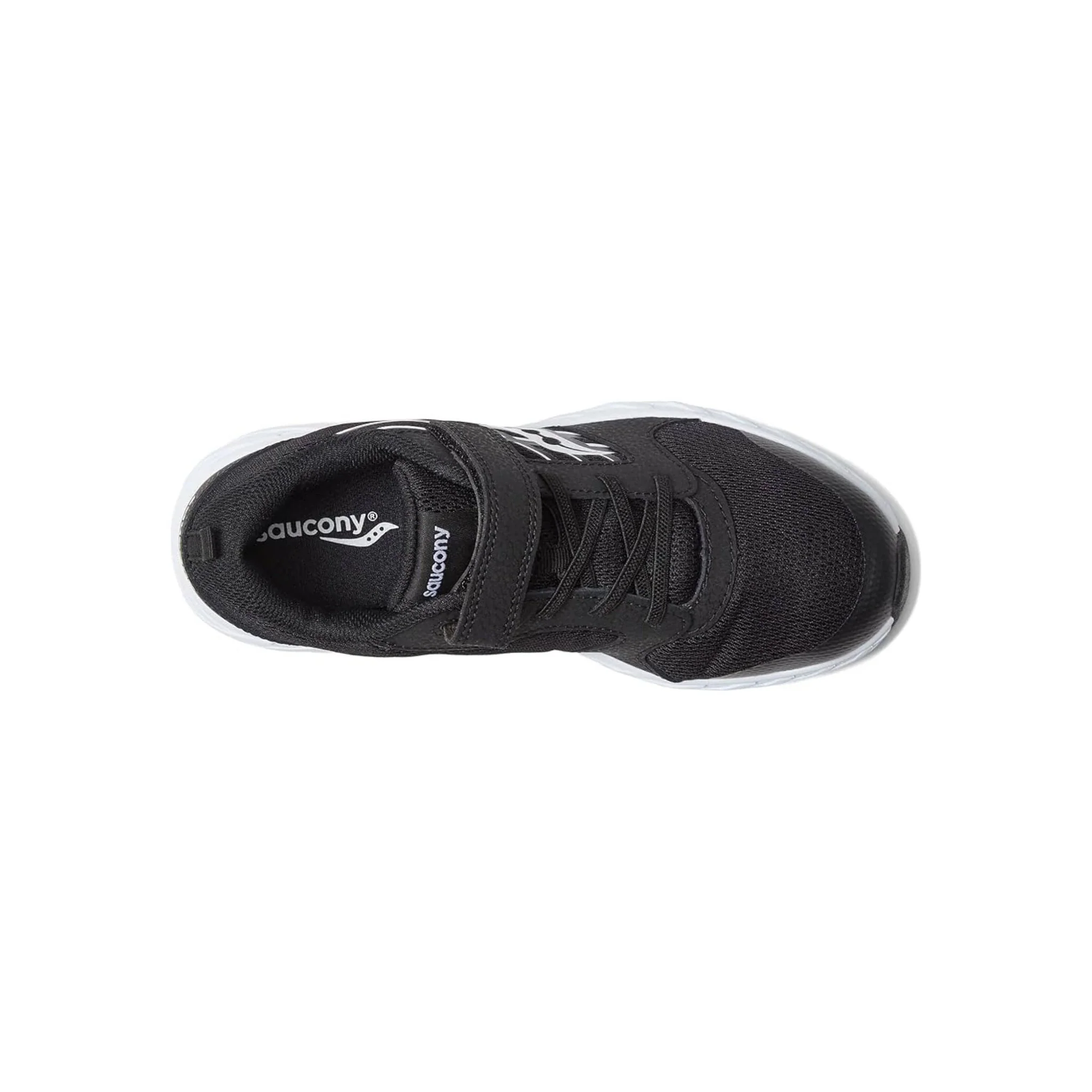 Saucony Kids' Wind AC 2.0 Shoes - Black/White - Image 3