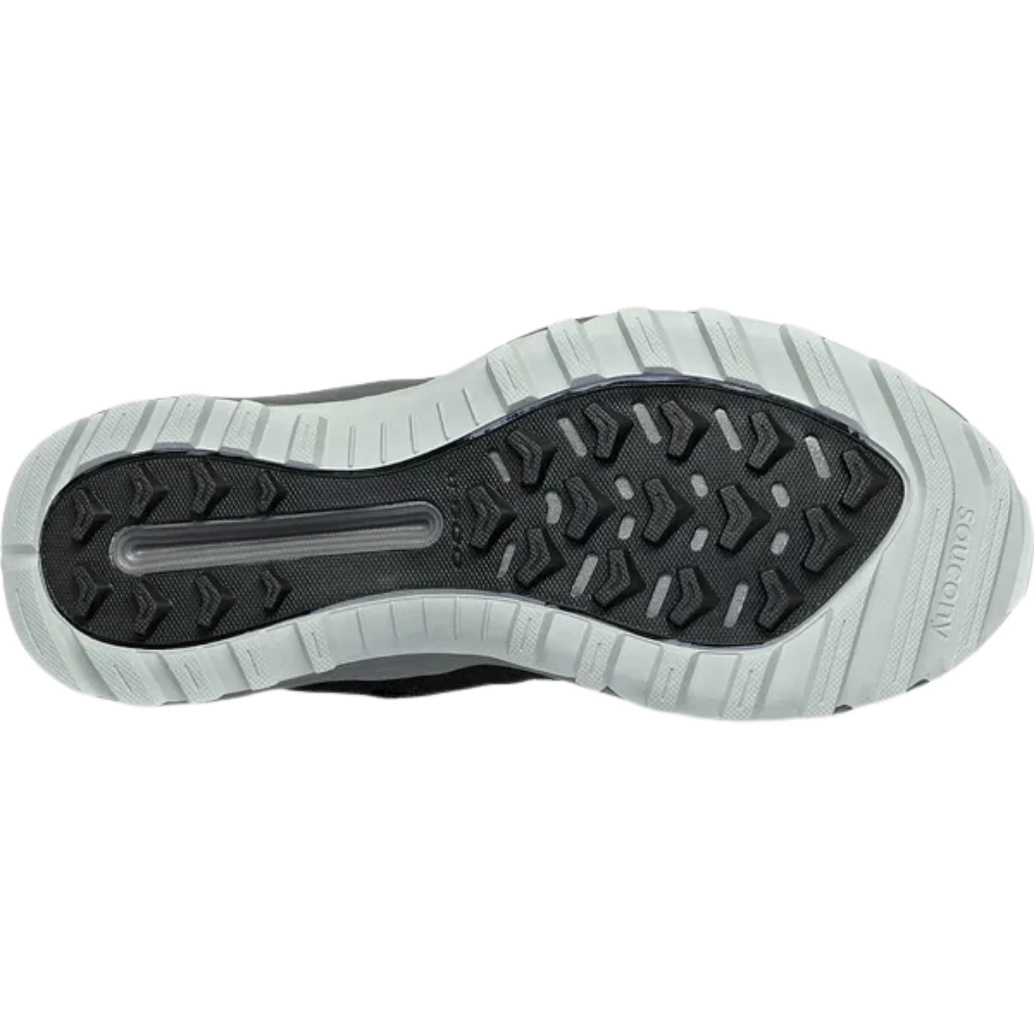 Saucony Men's' Aura TR Trail Running Shoes - Black/ Gravel - Image 4