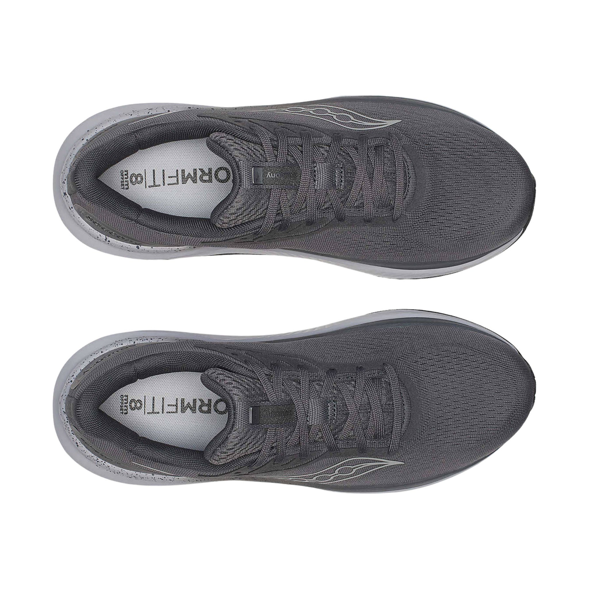 Saucony Men's Echelon 10 Running Shoes - Carbon/Black - Image 4