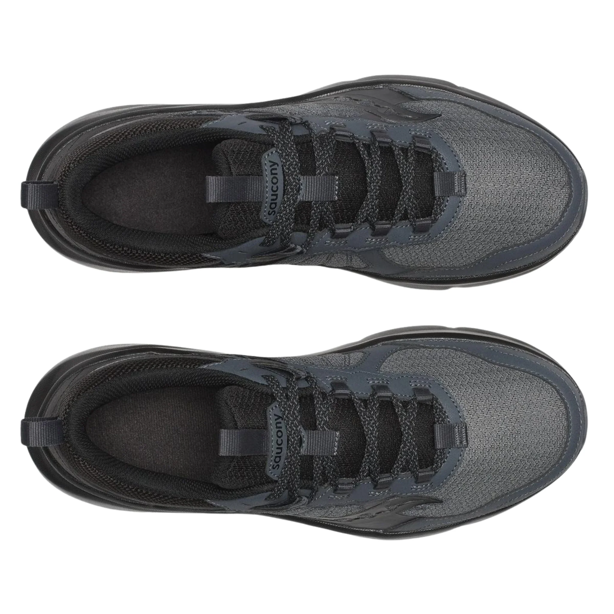 Saucony Men's Excursion TR17 Hiking Shoes - Shadow/Black - Image 4