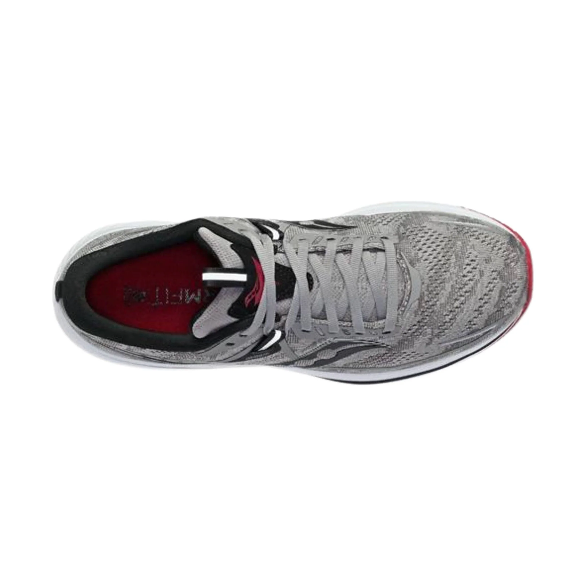 Saucony Men's Omni 21 Shoes - Alloy/Garnet - Image 3