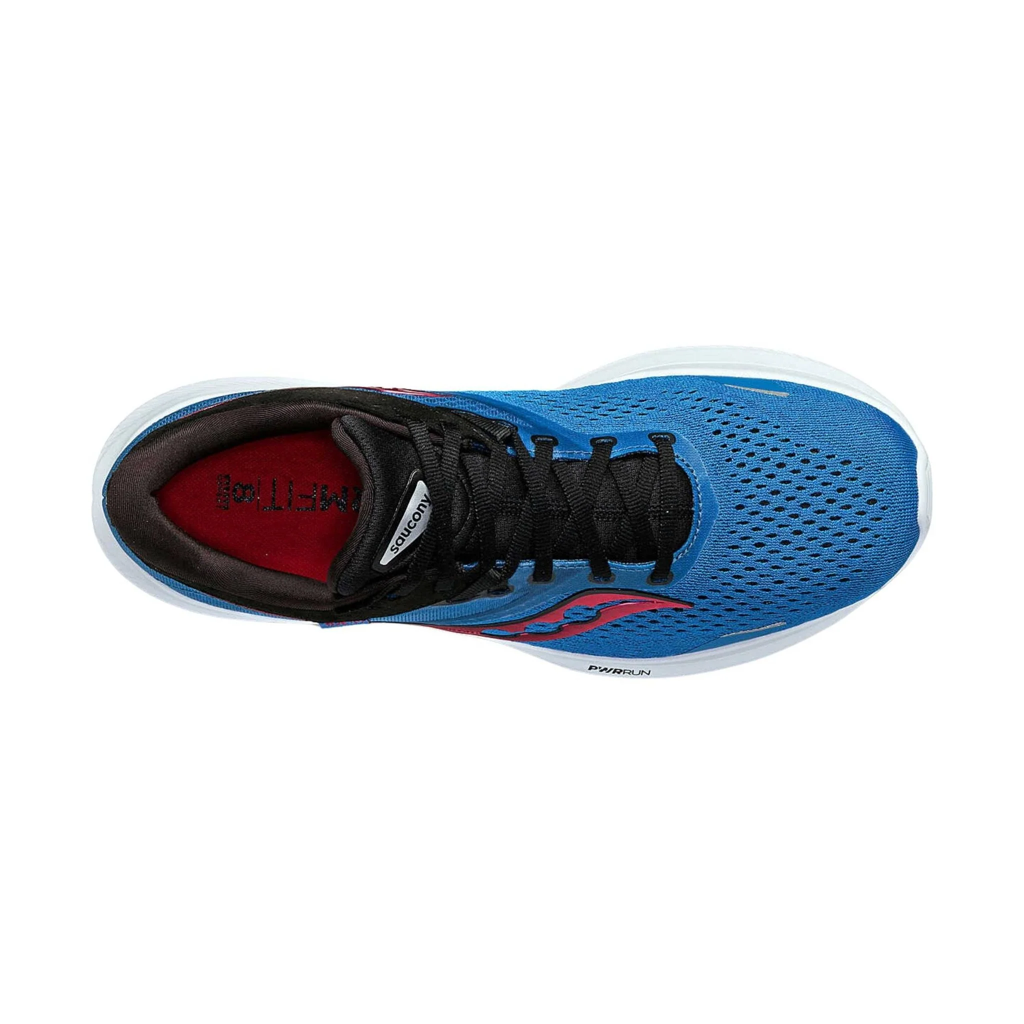 Saucony Men's Ride 16 Running Shoes - Hydro/Black - Image 3