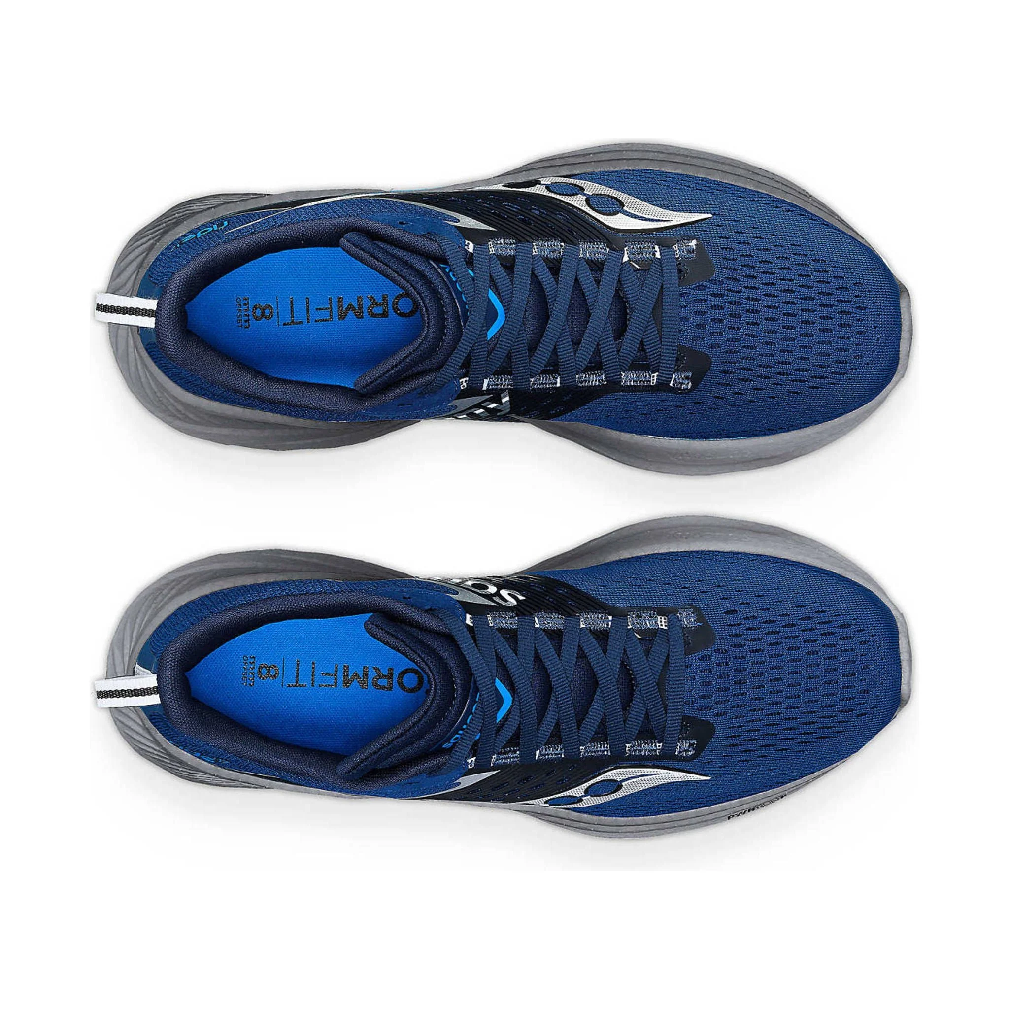 Saucony Men's Ride 17 Running Shoes - Tide/Silver - Image 3