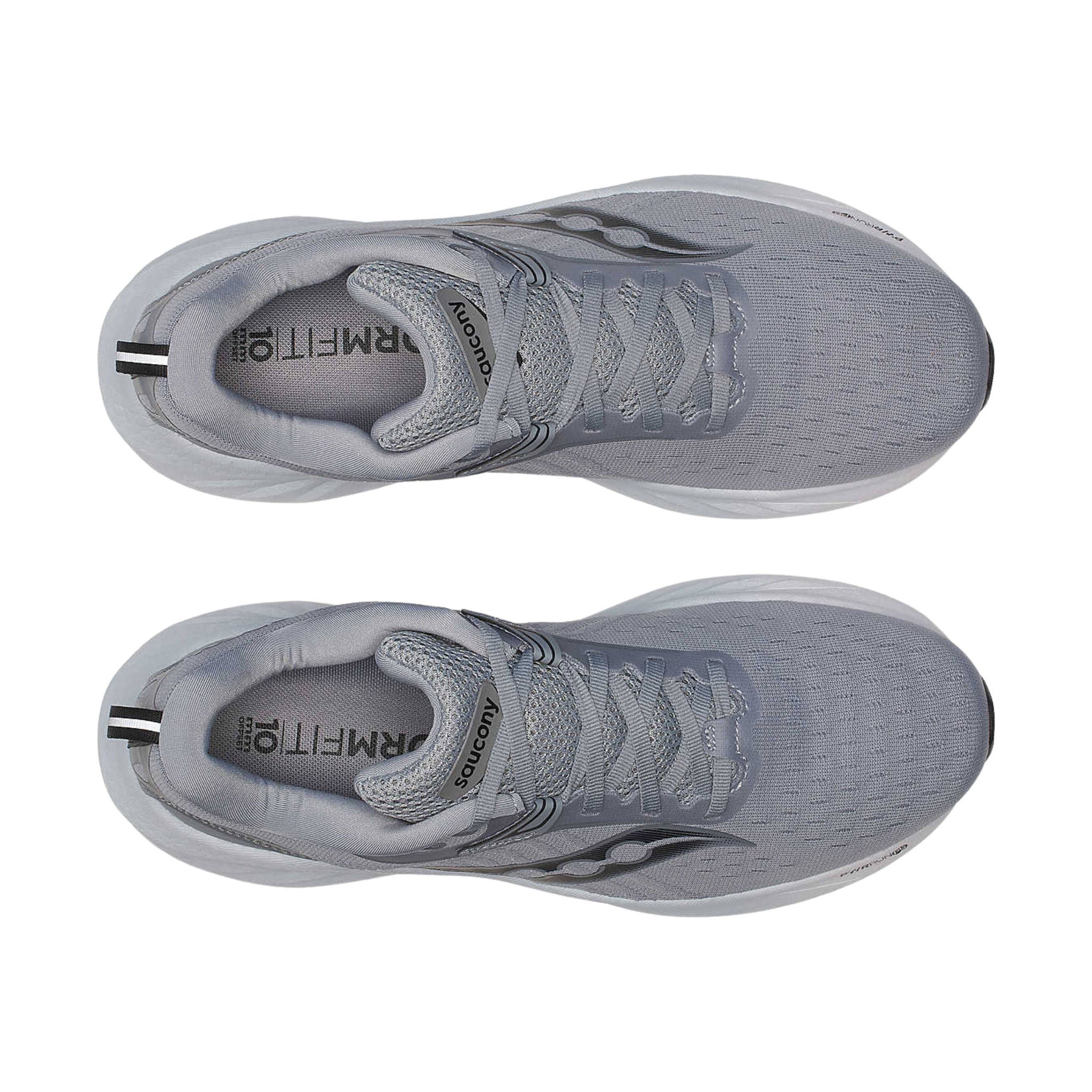 Saucony Men's Triumph 22 Running Shoes - Flint/Black - Image 3