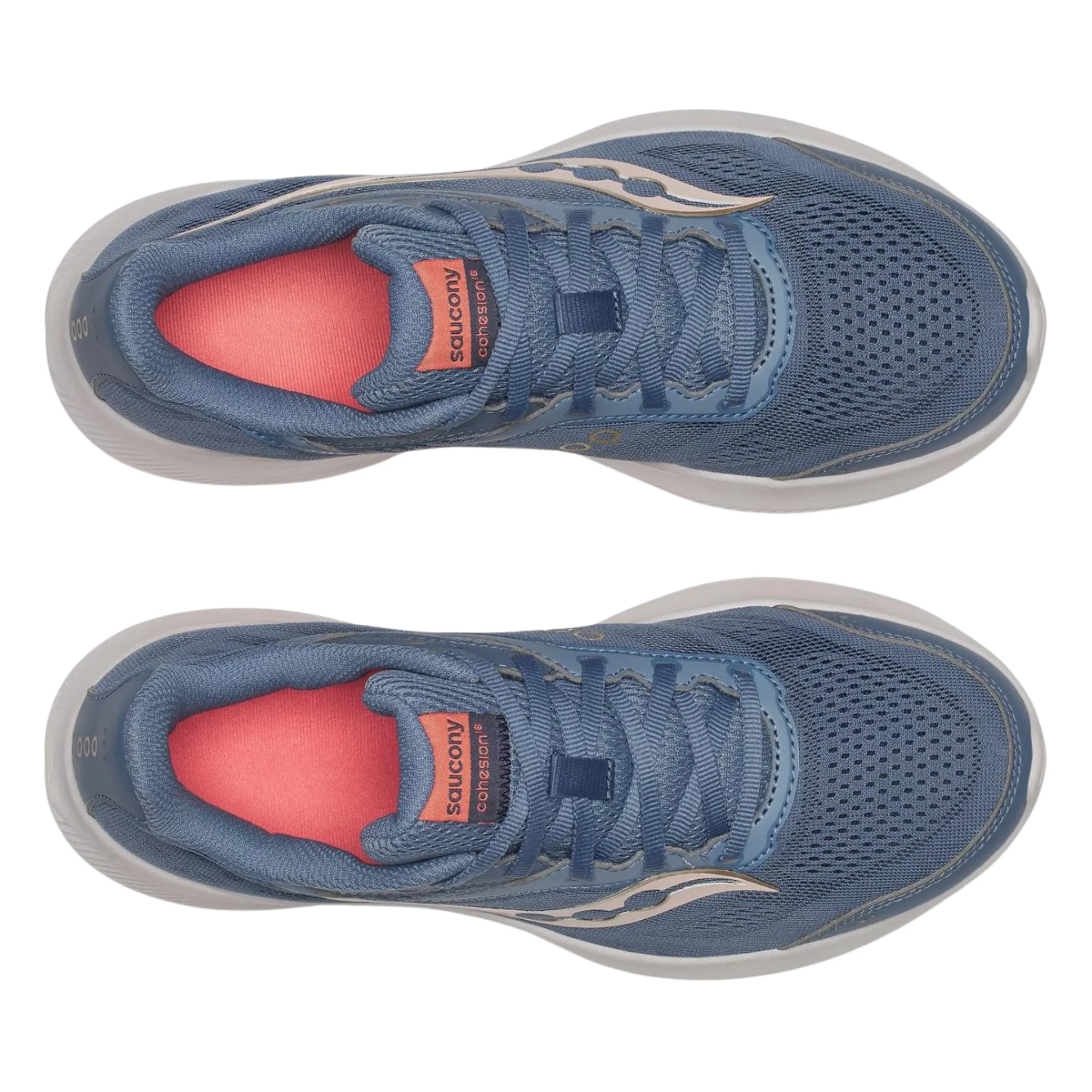 Saucony Women's Cohesion 18 Running Shoes - Storm/Gum - Image 4