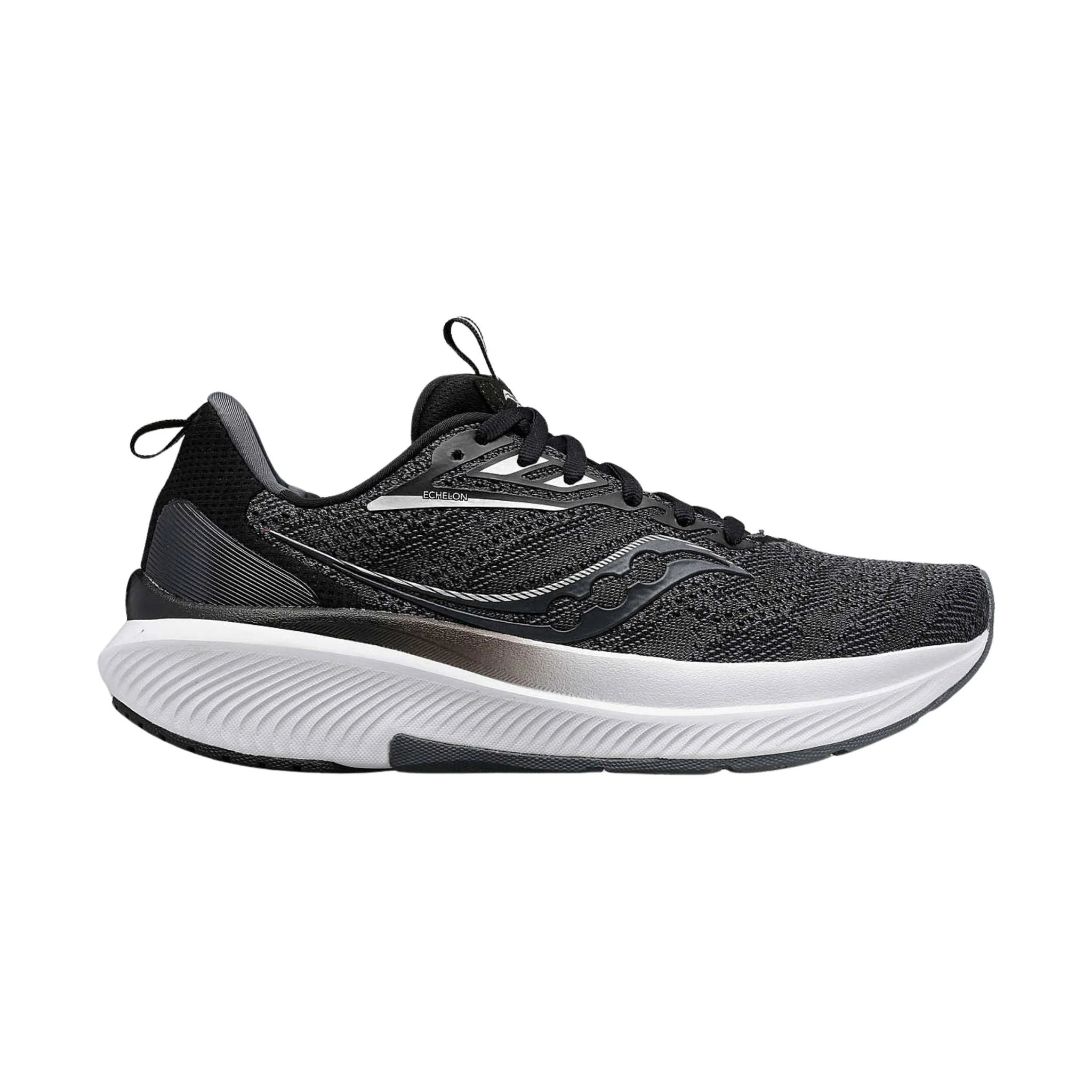 Saucony Women's Echelon 9 Running Shoe - Black/White
