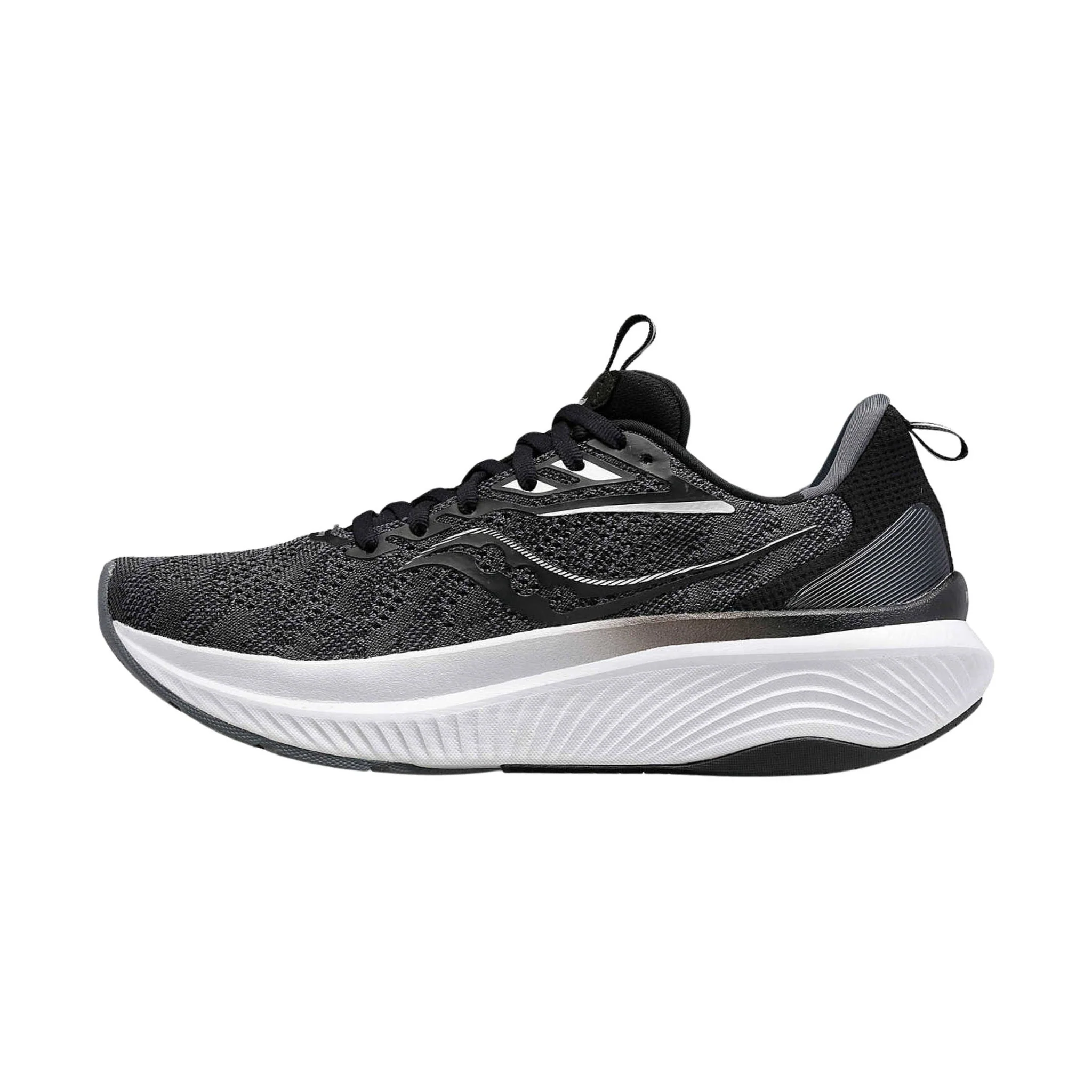 Saucony Women's Echelon 9 Running Shoe - Black/White - Image 2