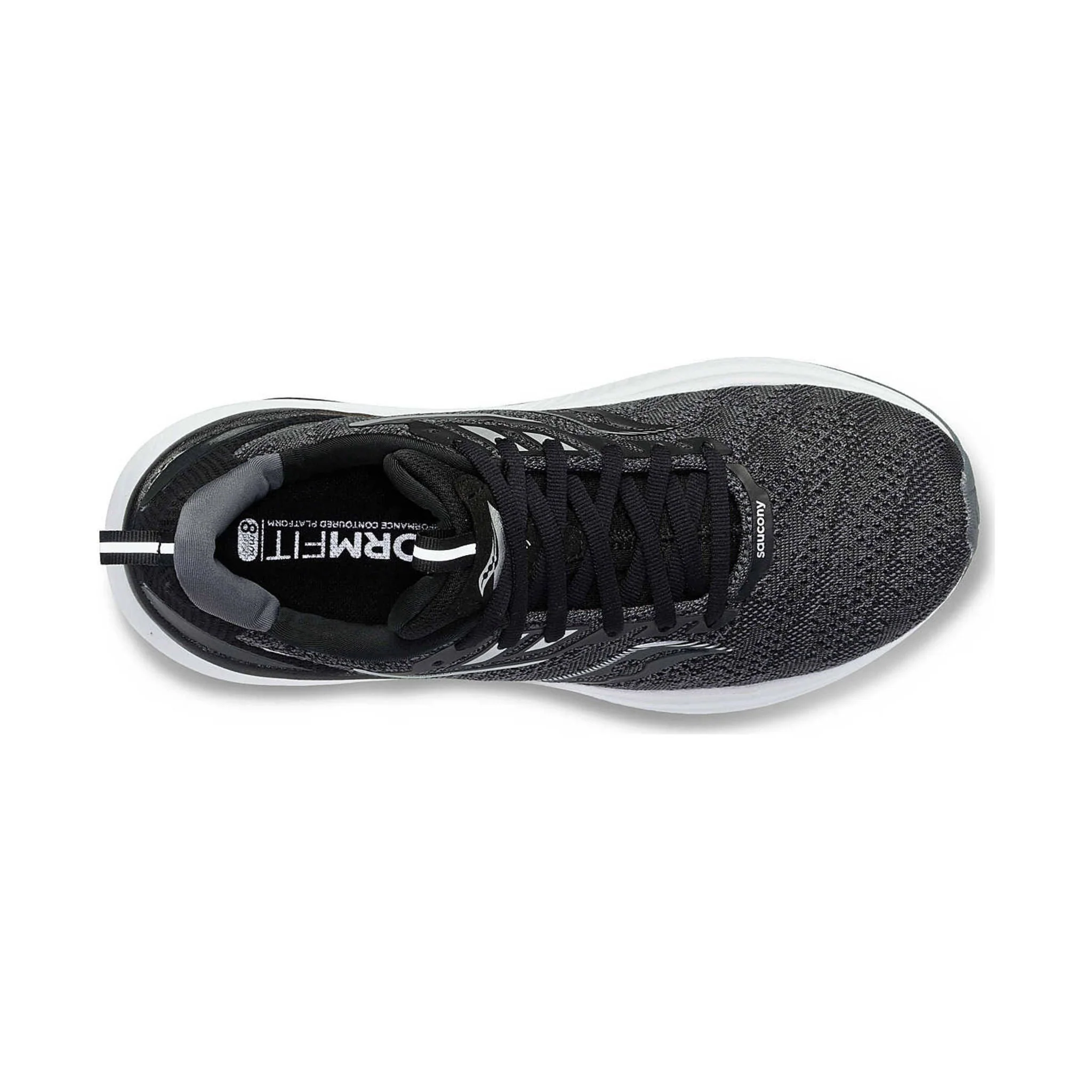 Saucony Women's Echelon 9 Running Shoe - Black/White - Image 3