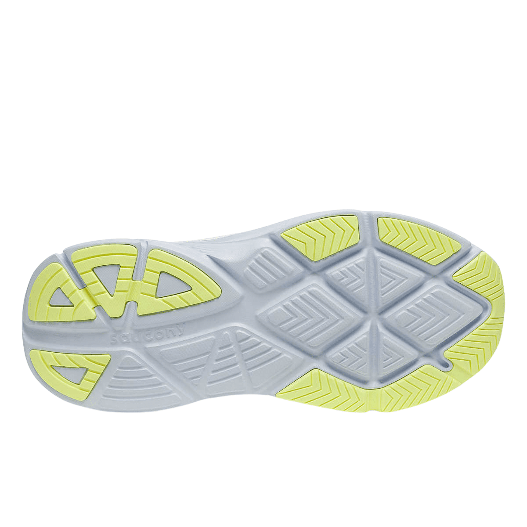 Saucony Women's Guide 18 Running Shoes - White/ Ice Melt - Image 5