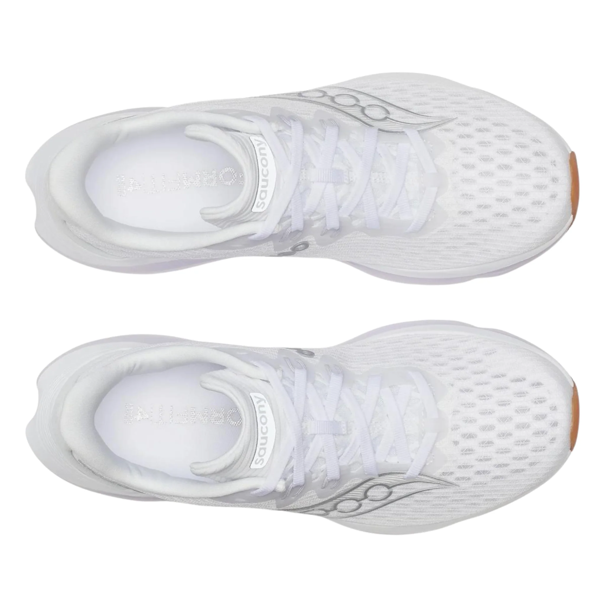 Saucony Women's Kinvara 16 Running Shoes - White/Gum - Image 4