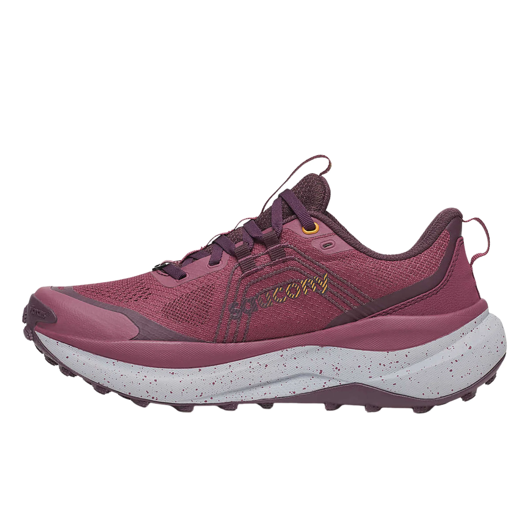 Saucony Women's Xodus Ultra 4 Trail Running Shoes - Terra/Wine - Image 2