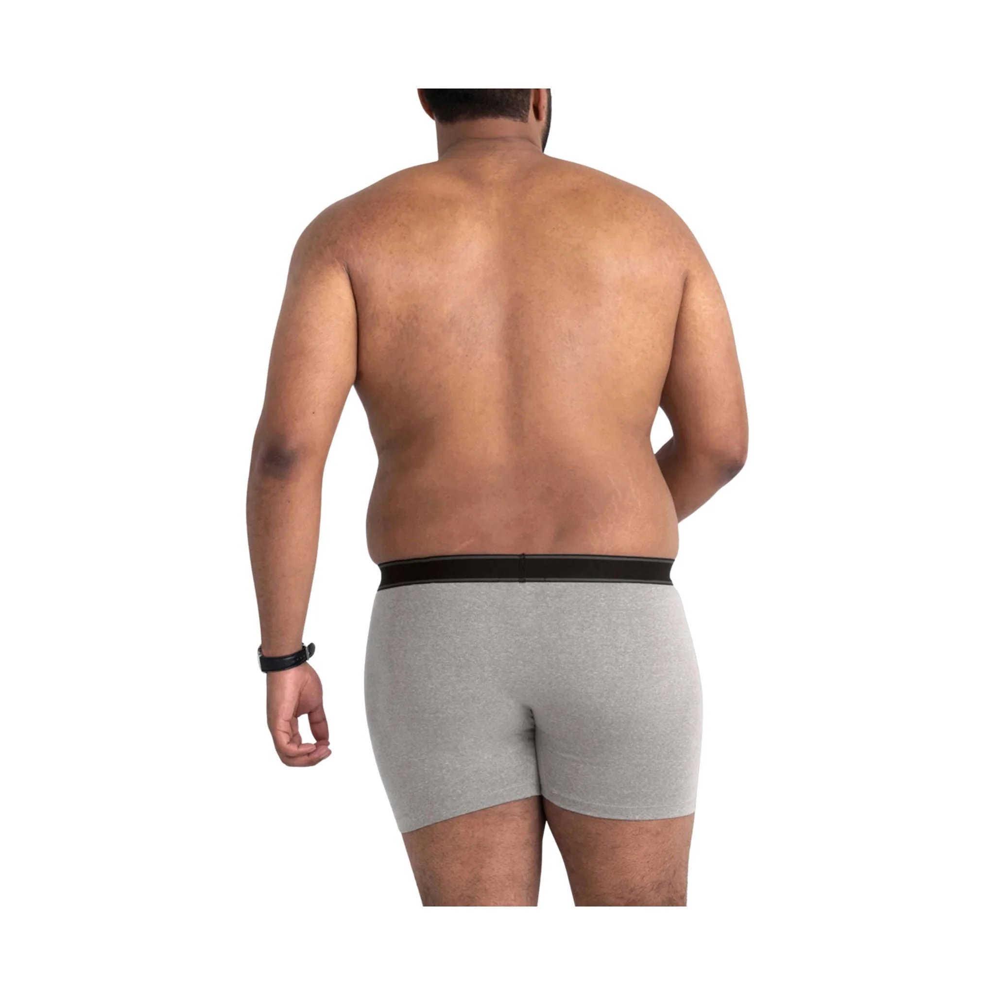 SAXX Men's Daytripper Boxer Brief - Grey Heather - Image 2