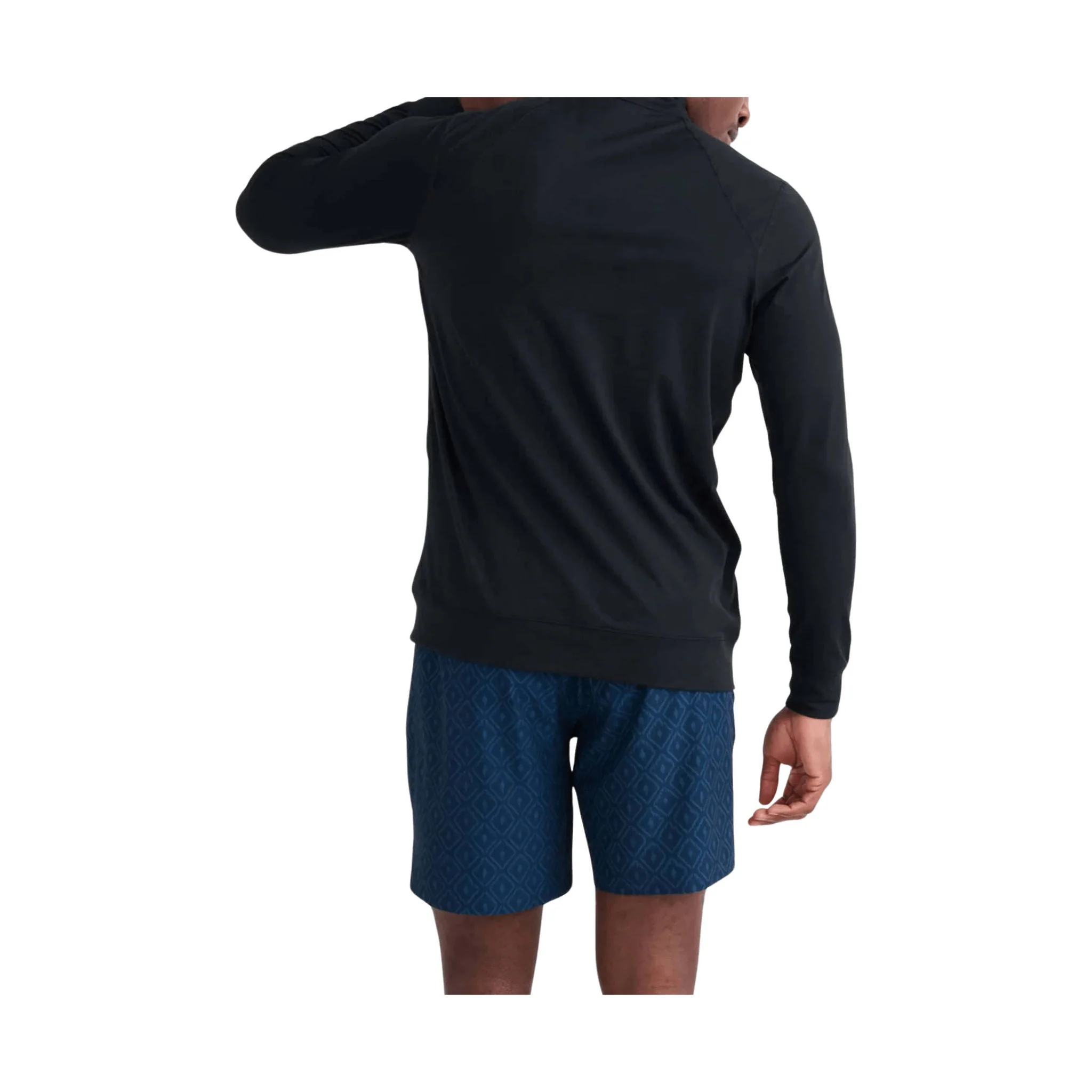 SAXX Men's Multi Sport 2N1 7 Inch Shorts - Ikat Check Navy - Image 2