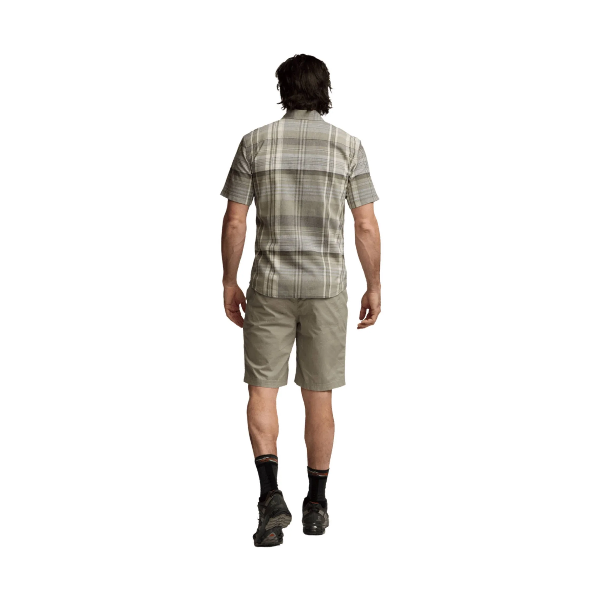 Sitka Men's Ambary SS Shirt - Herb Green Heather - Image 2