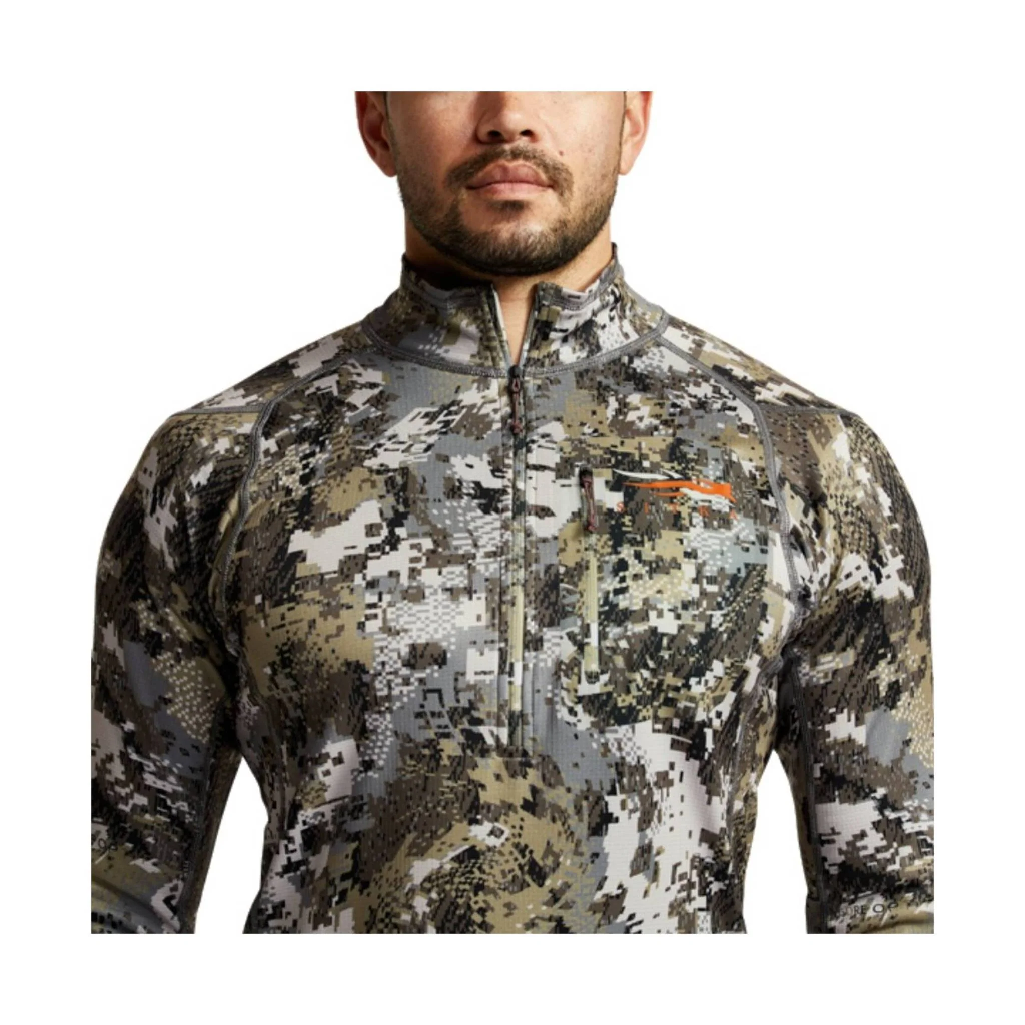 Sitka Men's Core Midweight Zip T - Optifade Elevated II - Image 4