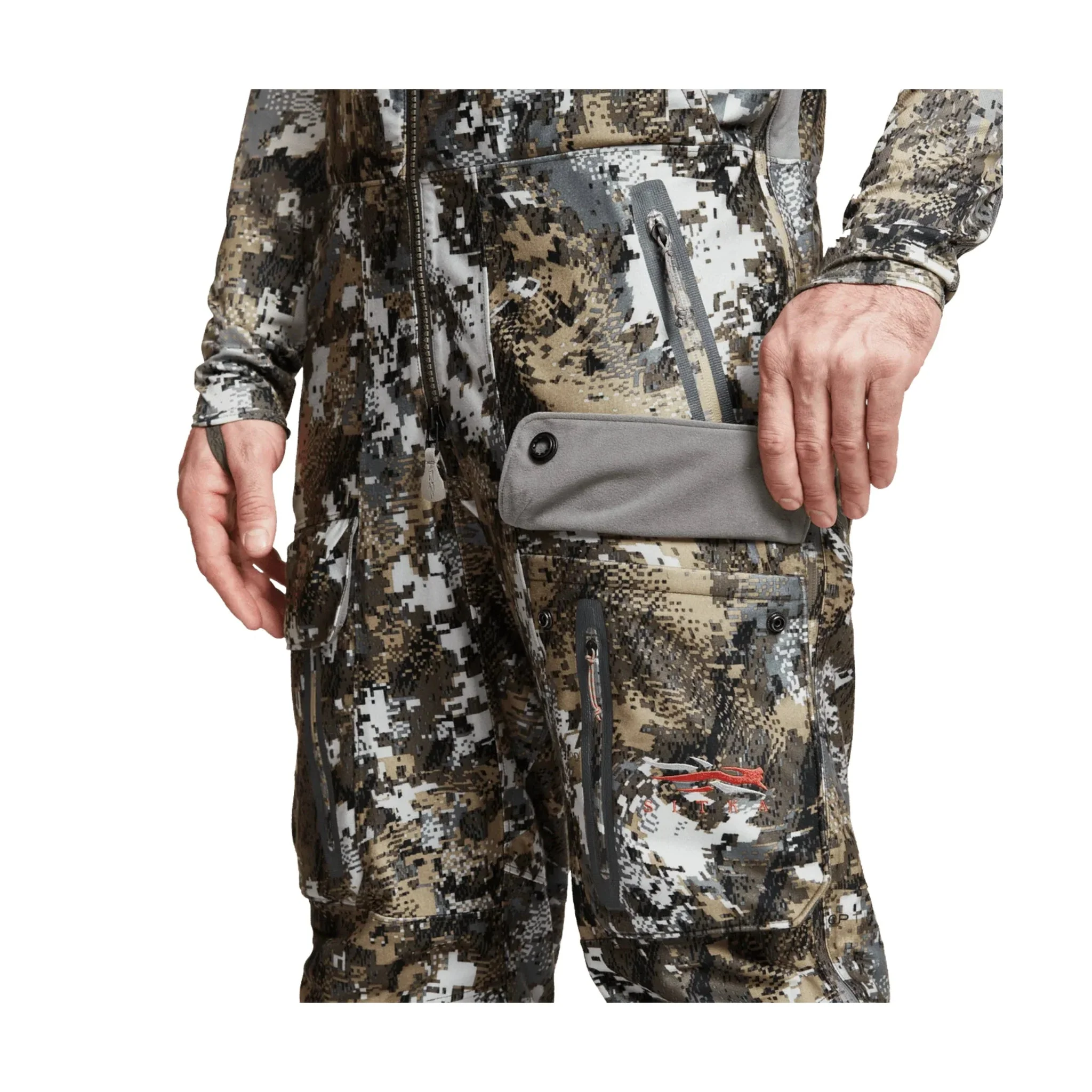 Sitka Men's Incinerator Aerolite Bib - Optifade Elevated II - Image 8