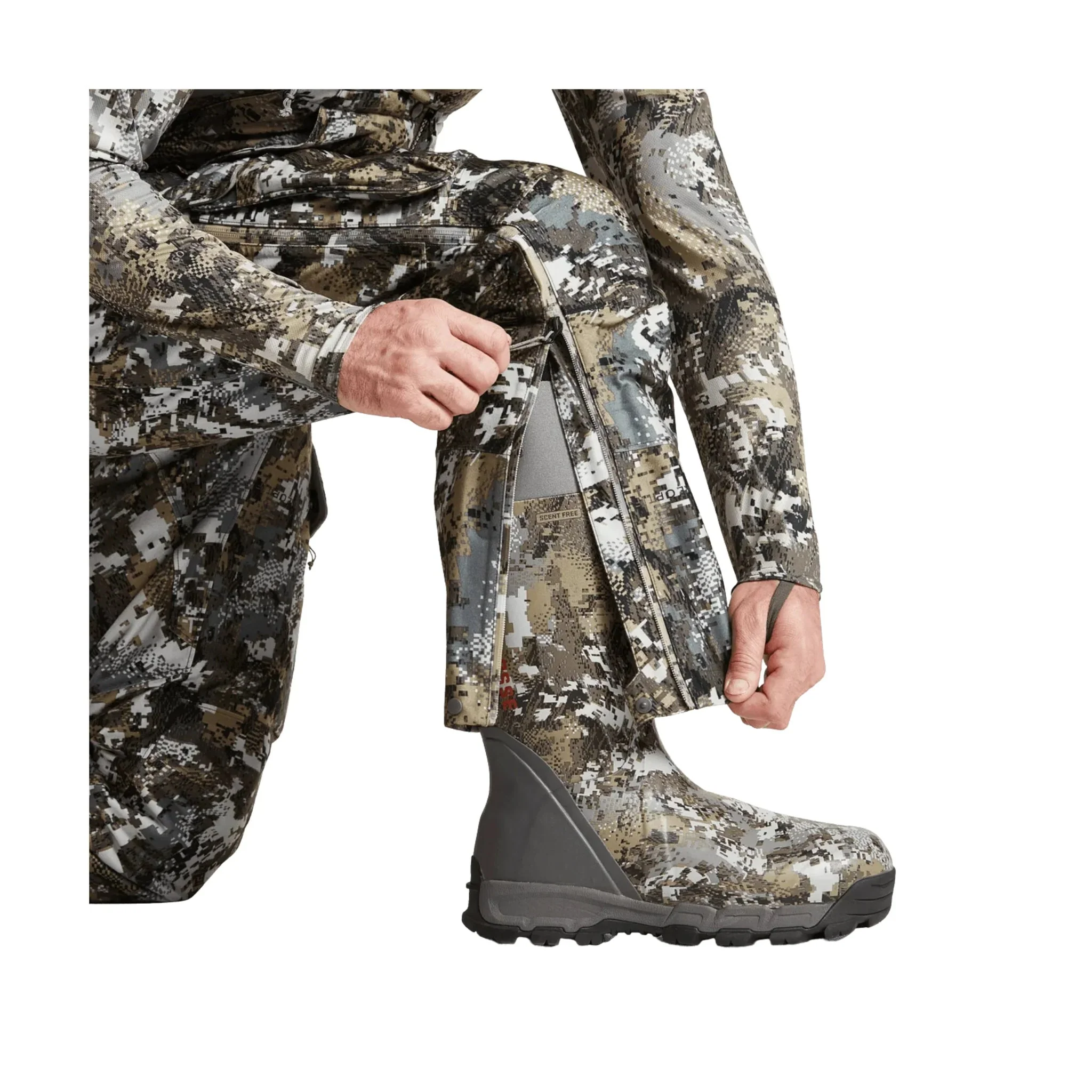 Sitka Men's Incinerator Aerolite Bib - Optifade Elevated II - Image 9