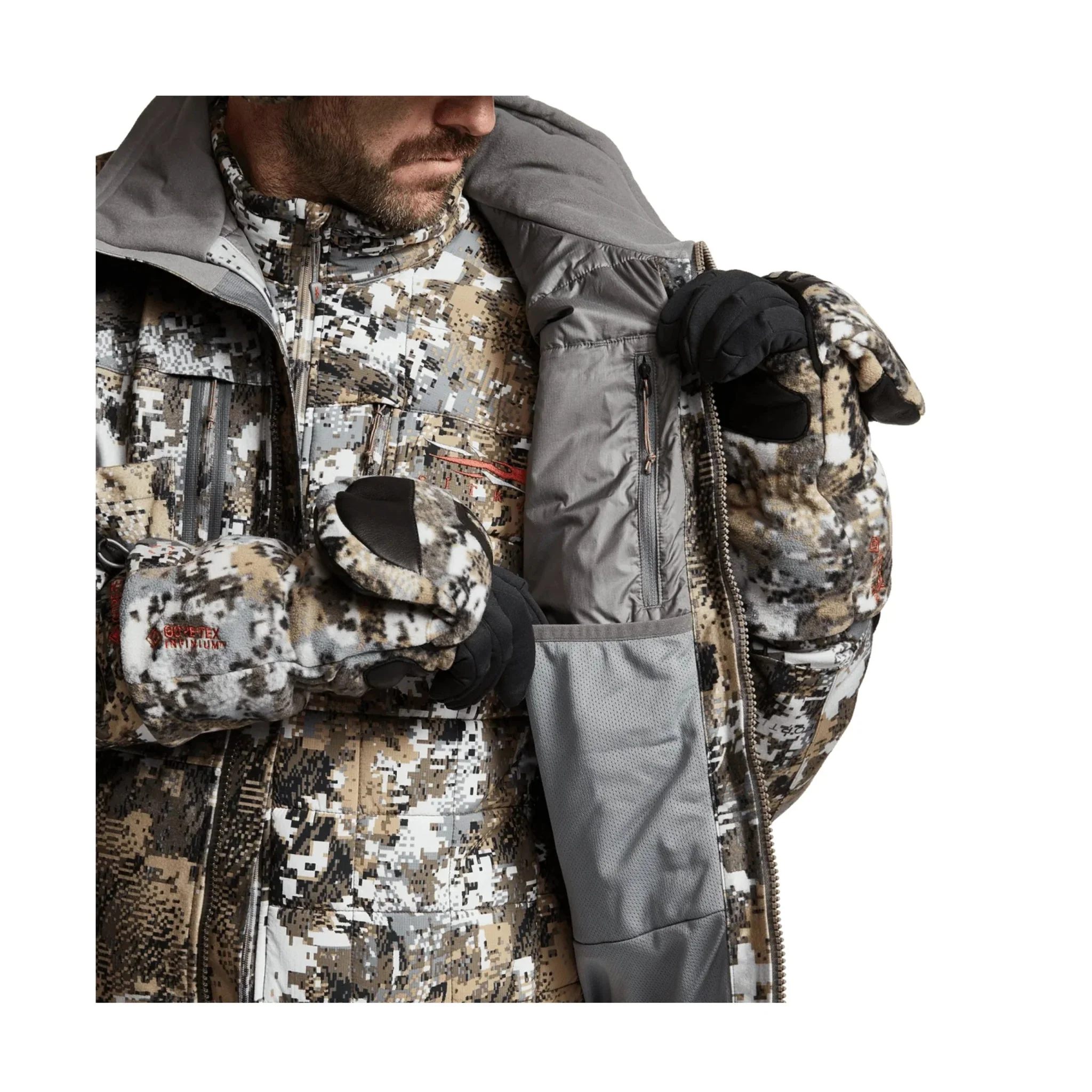 Sitka Men's Incinerator Aerolite Jacket - Optifade Elevated II - Image 11