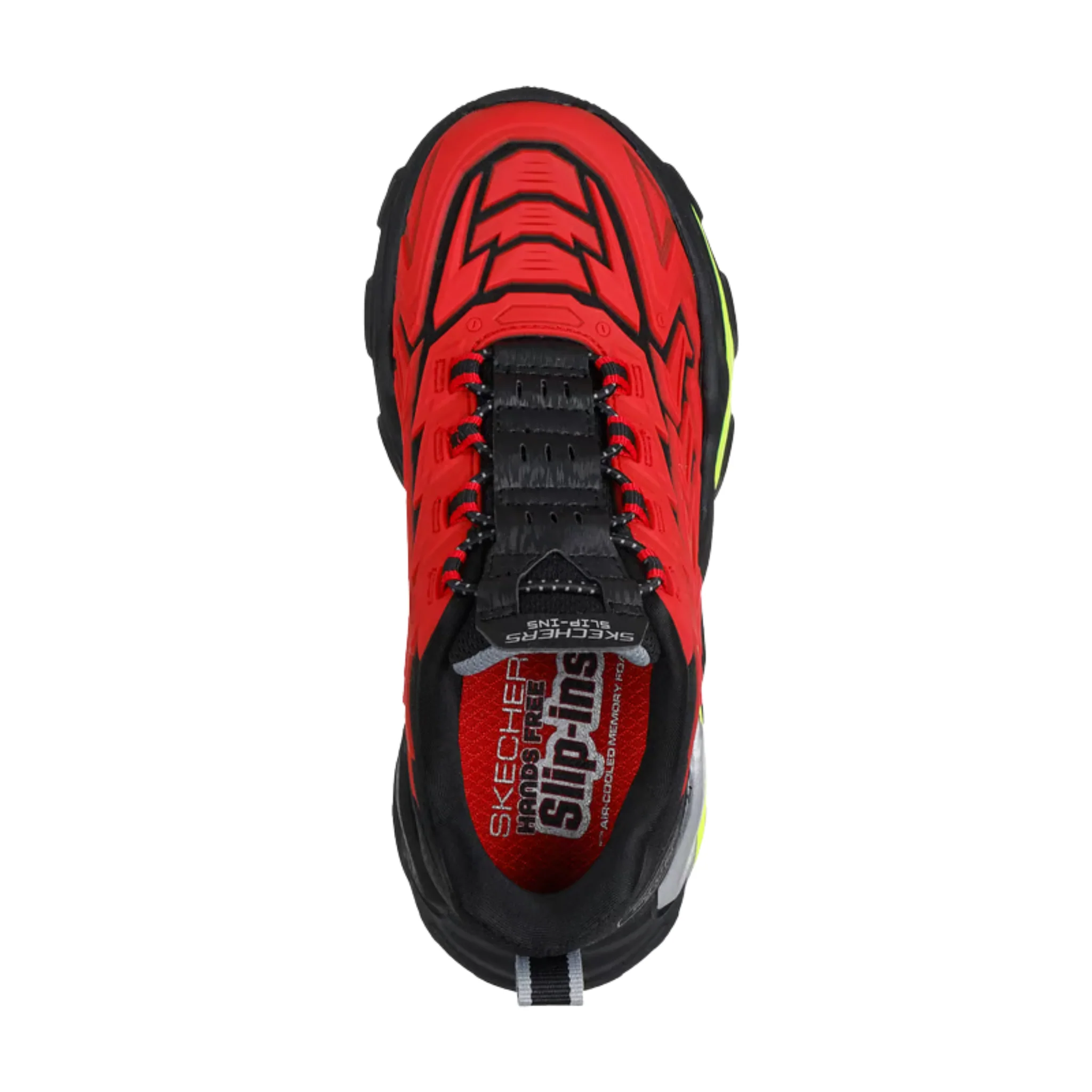 Skechers Boys' Slip In Skech Bots 2.0 Shoes - Red/Black - Image 3