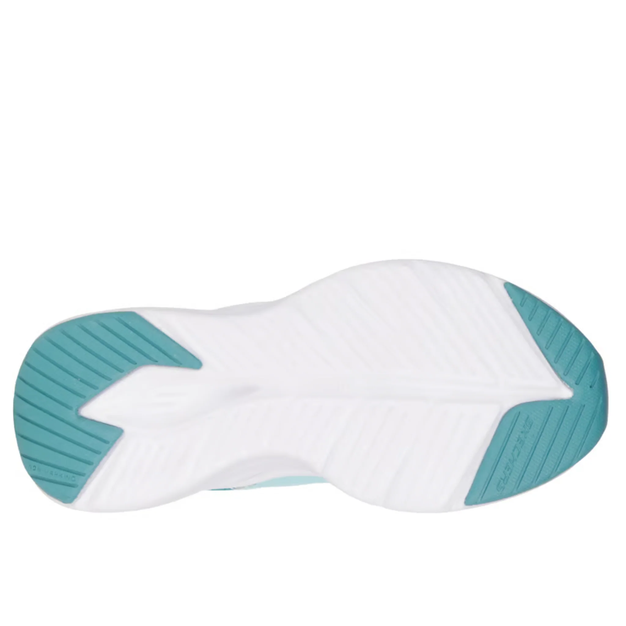 Skechers Kids' Contour Foam Shoes - White Turquoise - Image 4