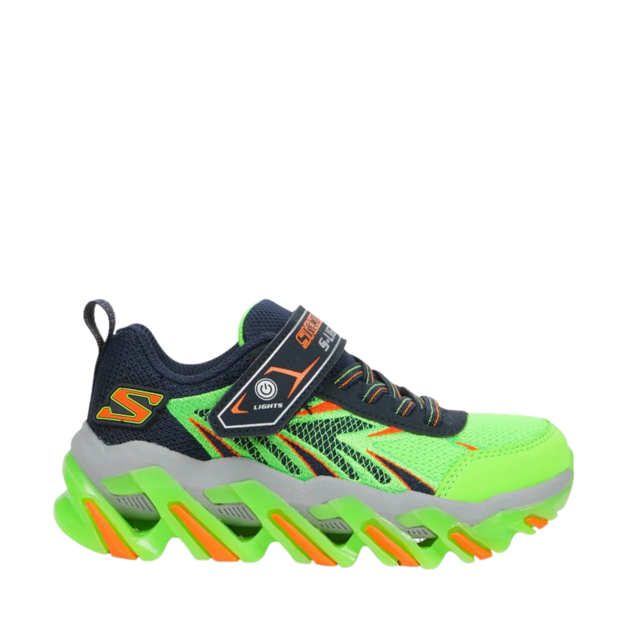 Skechers Kids' Mega Surge 2.0 Shoes - Lime/Navy - Image 2