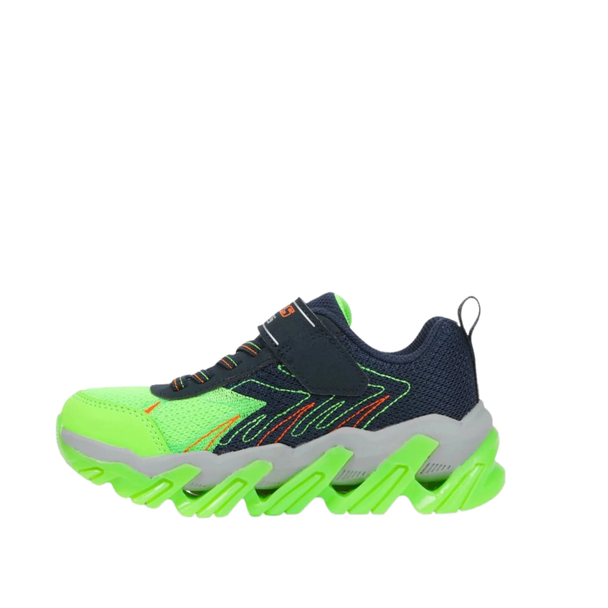 Skechers Kids' Mega Surge 2.0 Shoes - Lime/Navy - Image 3
