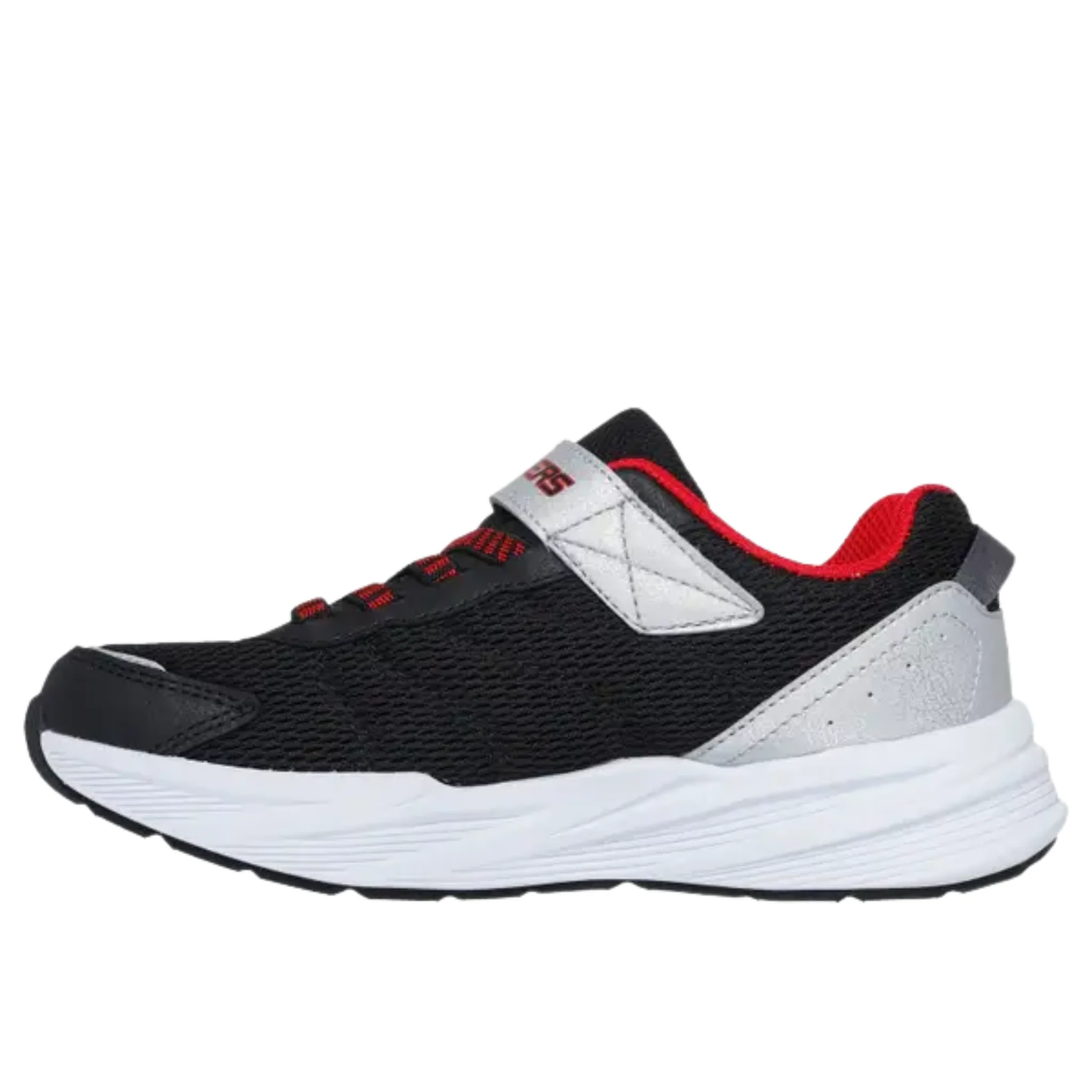 Skechers Kids' Microspec Tread Shoes - Black/Red - Image 2