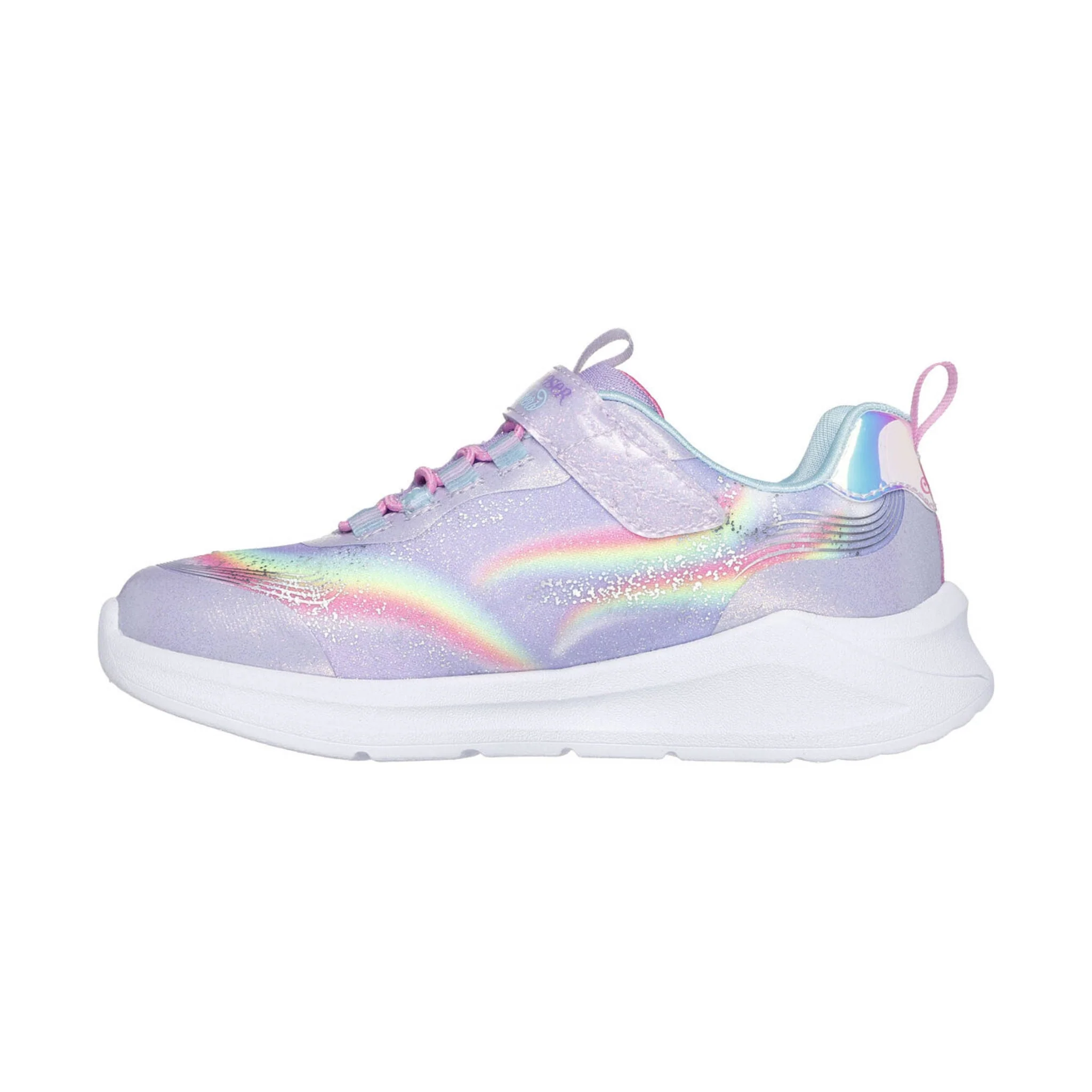Skechers Kids' S Lights Unicorn Chaser Shoes - Lavender Multi - Image 2