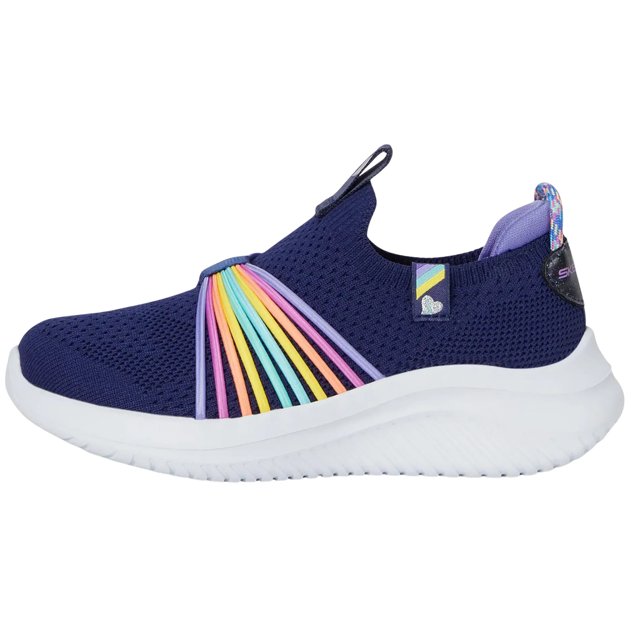 Skechers Kids' Ultra Flex 3.0 Shoes - Navy/Multi - Image 2