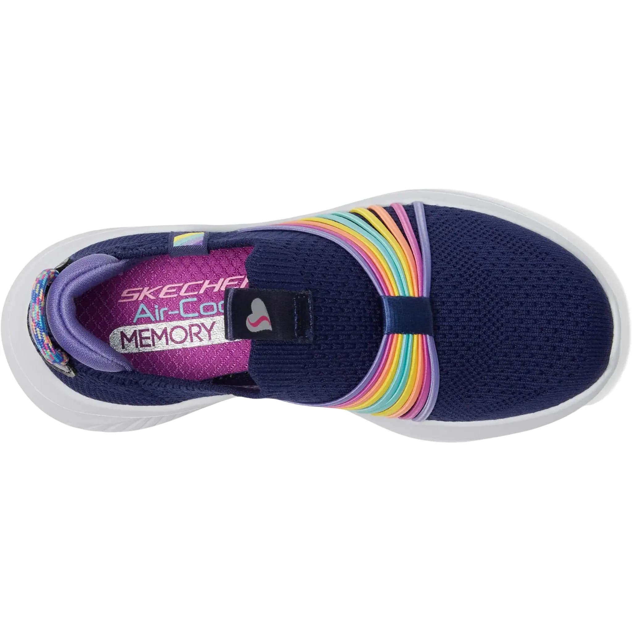 Skechers Kids' Ultra Flex 3.0 Shoes - Navy/Multi - Image 3