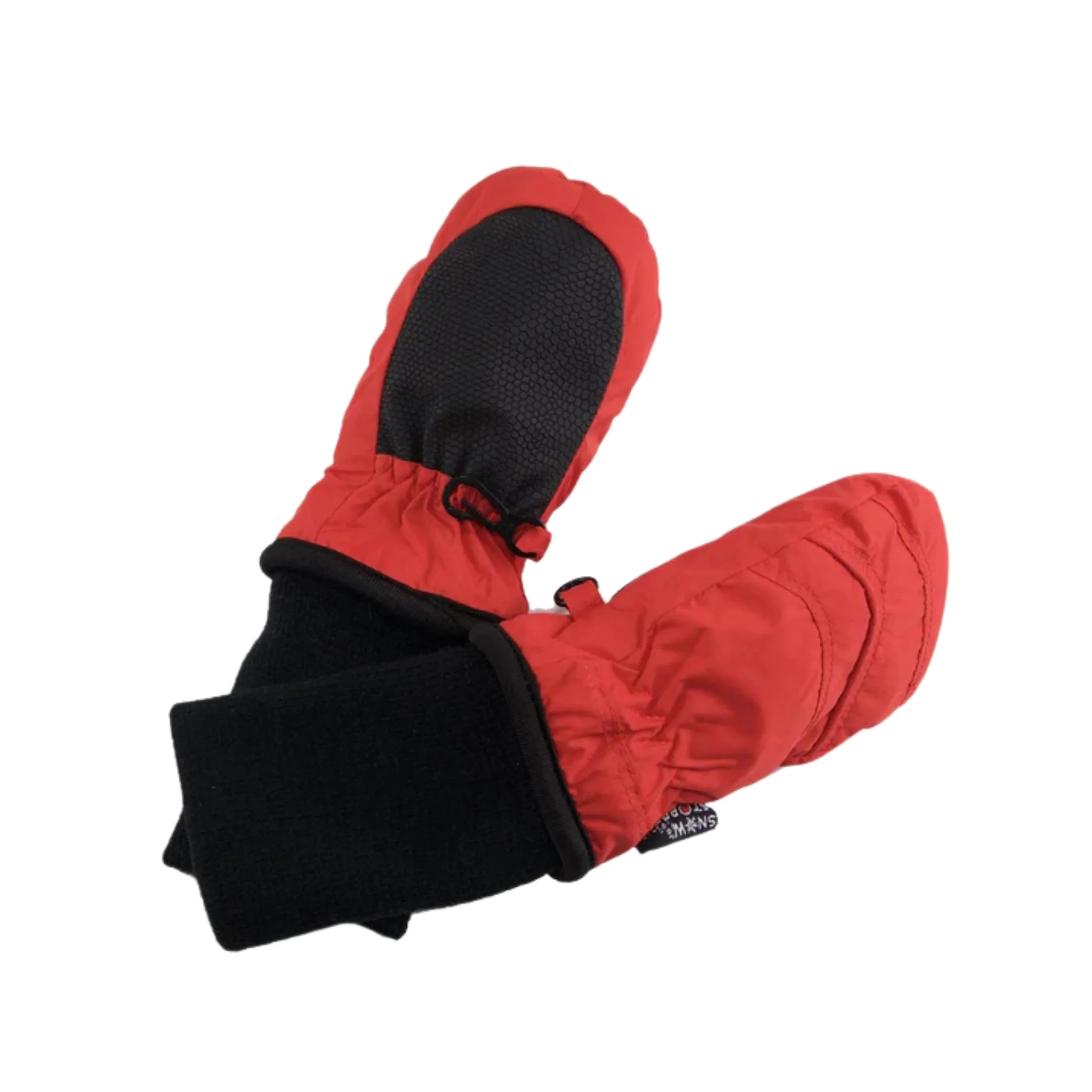 SnowStoppers Kids' Original Extended Cuff Mittens - Red - Image 2