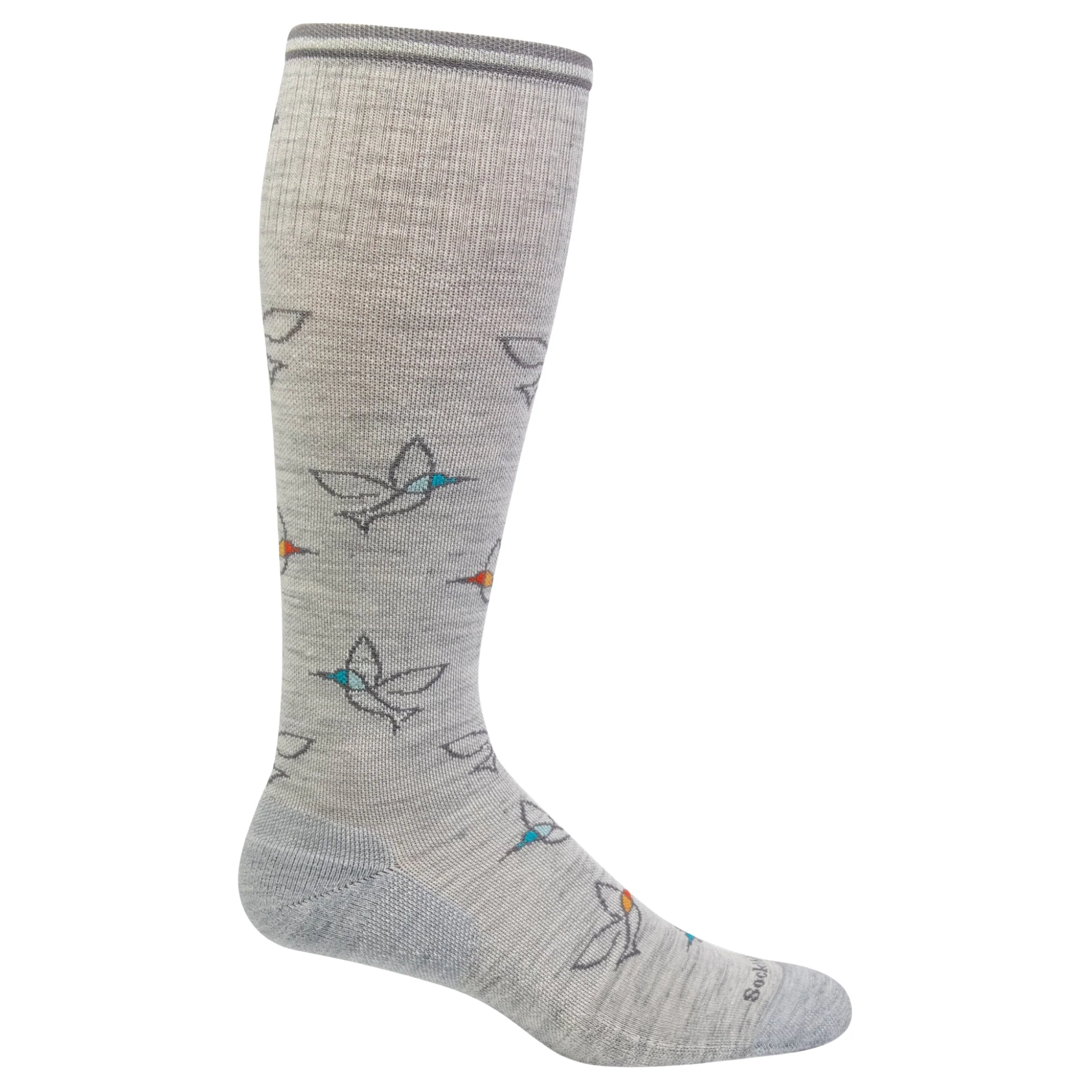 SockWell Women's Lifestyle Compression Free Fly Socks - Ash