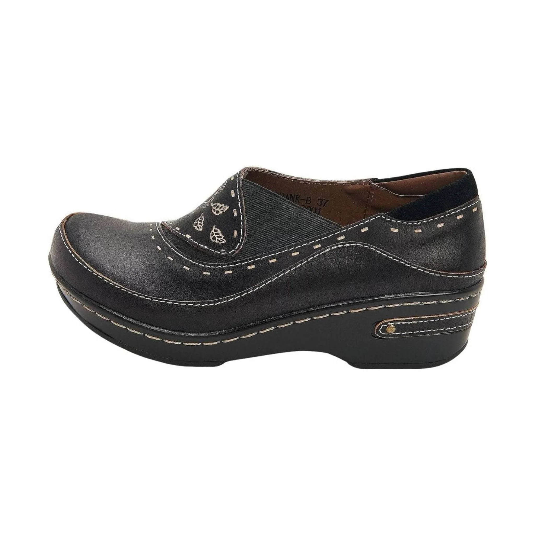 Spring Step L'artiste Women's Burbank Clogs - Black - Image 3