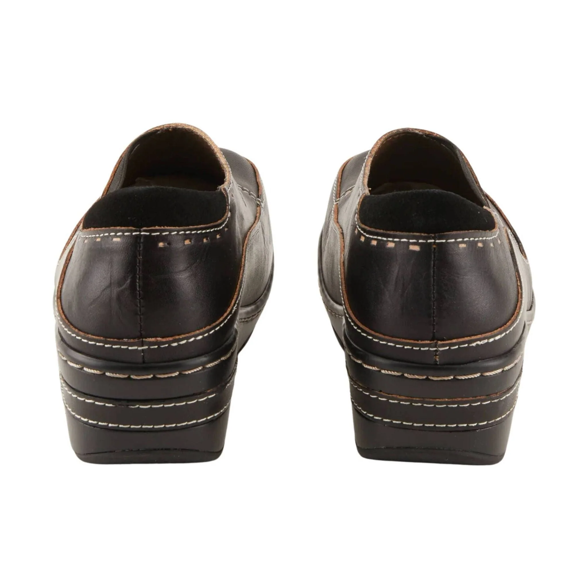 Spring Step L'artiste Women's Burbank Clogs - Black - Image 4