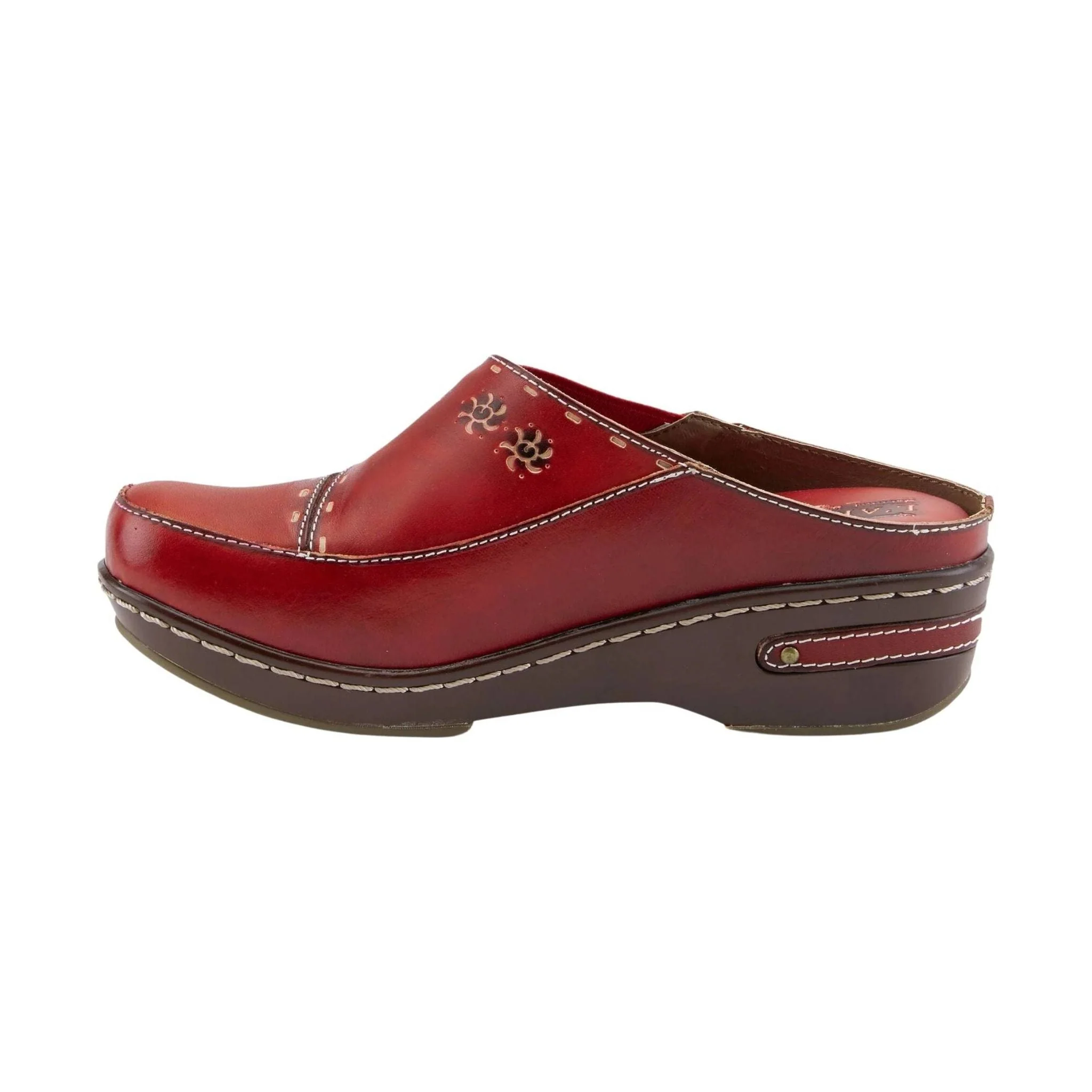 Spring Step L'artiste Women's Chino Clog - Red - Image 3