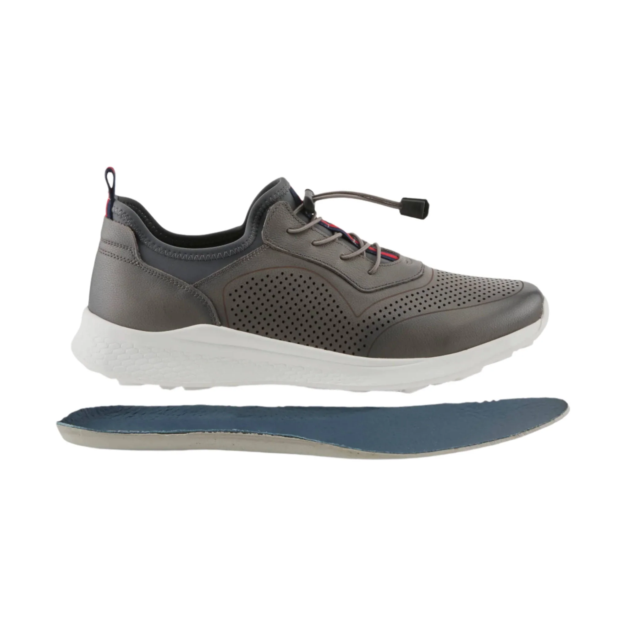 Spring Step Men's Kris Sneakers - Grey - Image 3