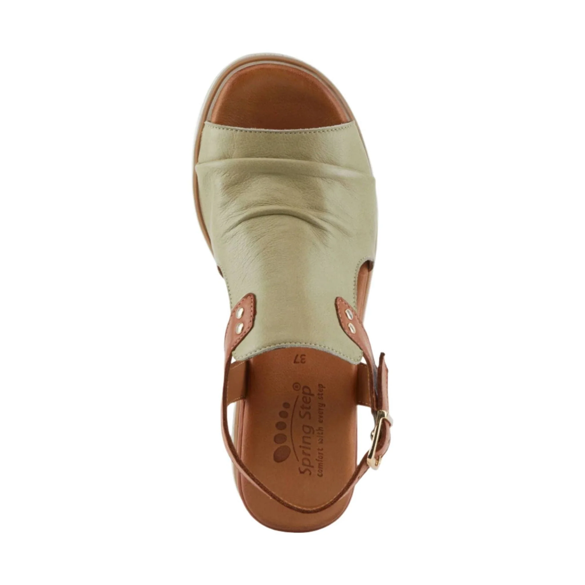 Spring Step Women's Locals Sandals - Olive Multi - Image 4