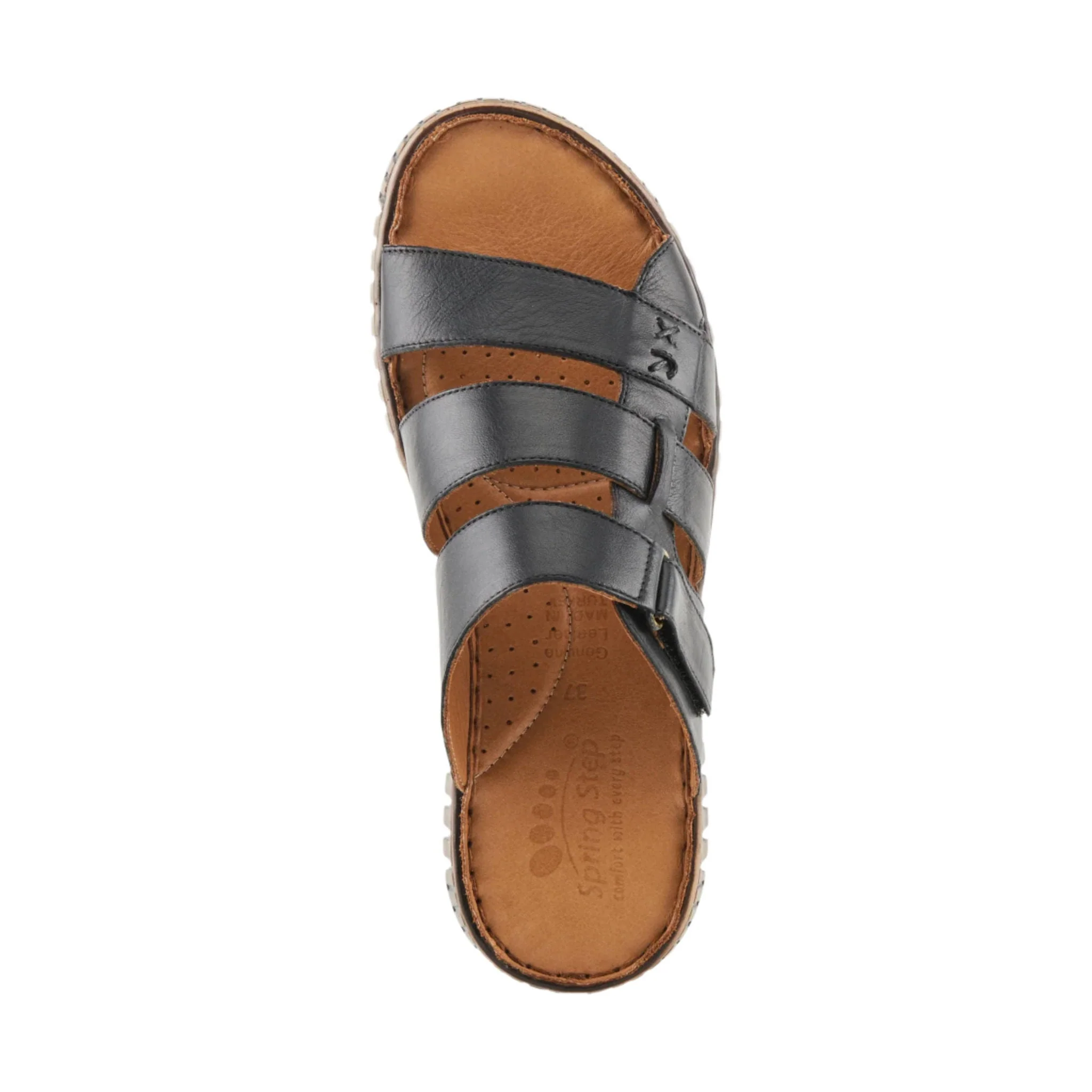 Spring Step Women's Olly Sandals - Black - Image 3