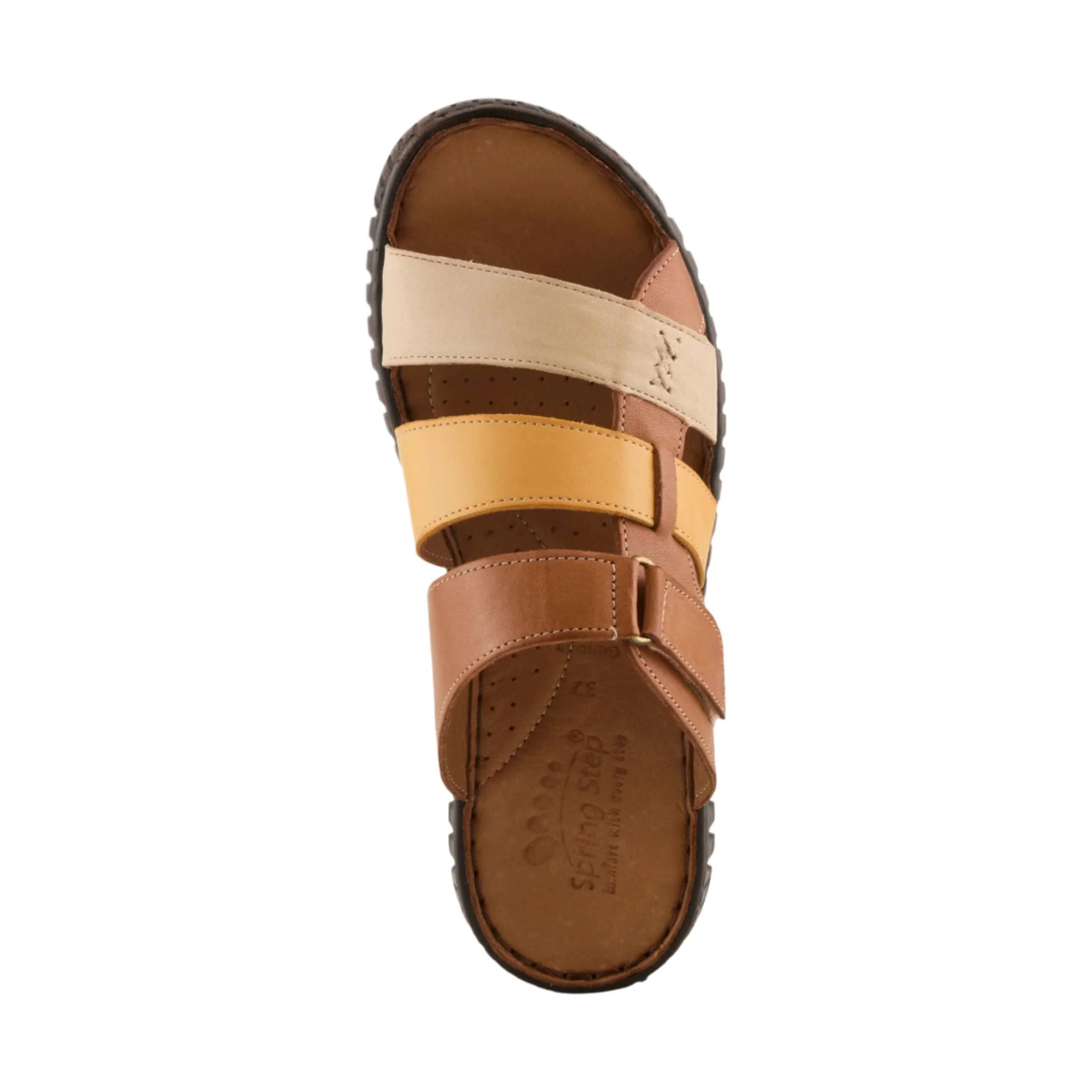 Spring Step Women's Olly Sandals - Camel Multi - Image 3