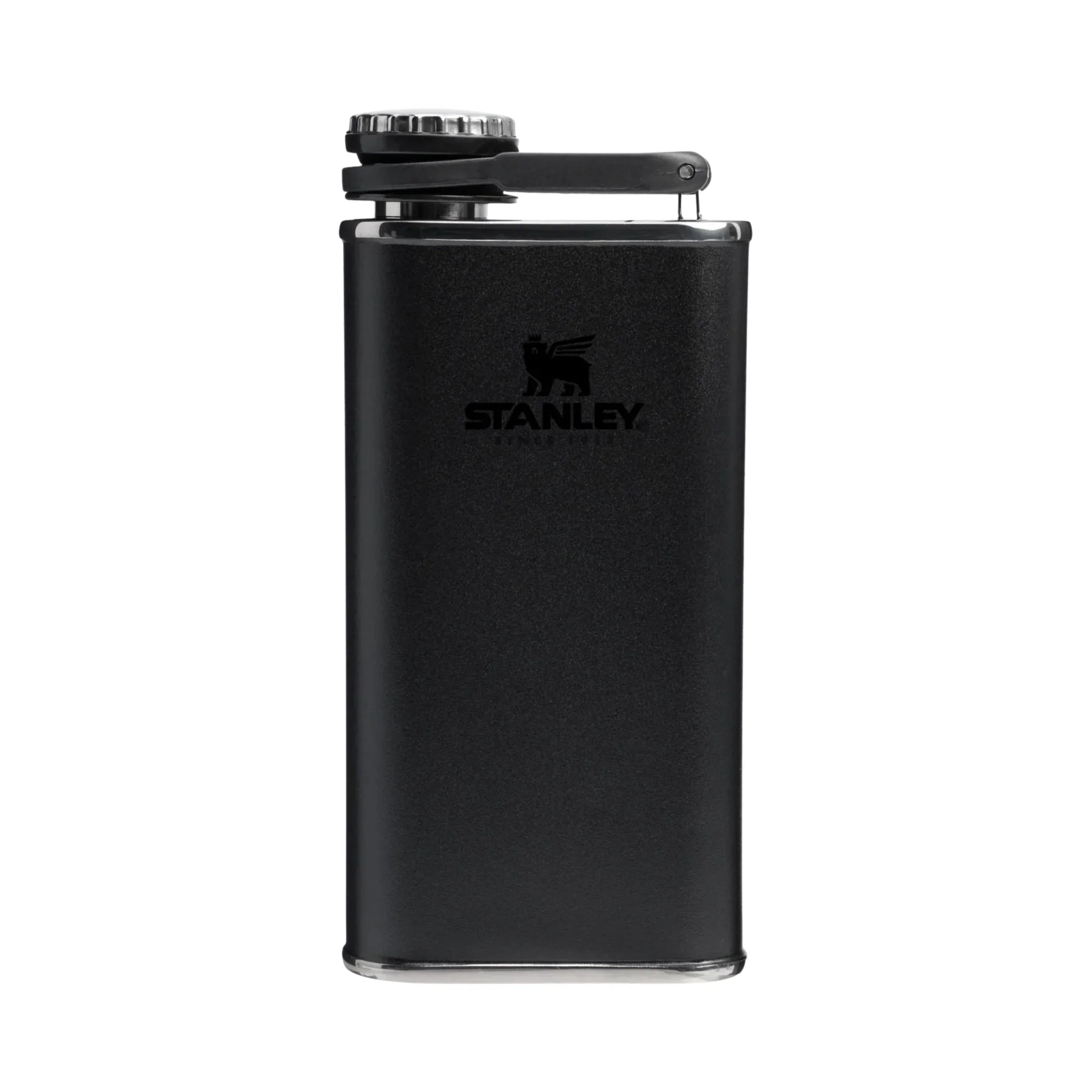 Stanley Classic Easy Fill Wide Mouth Flask 8oz - Black 2.0